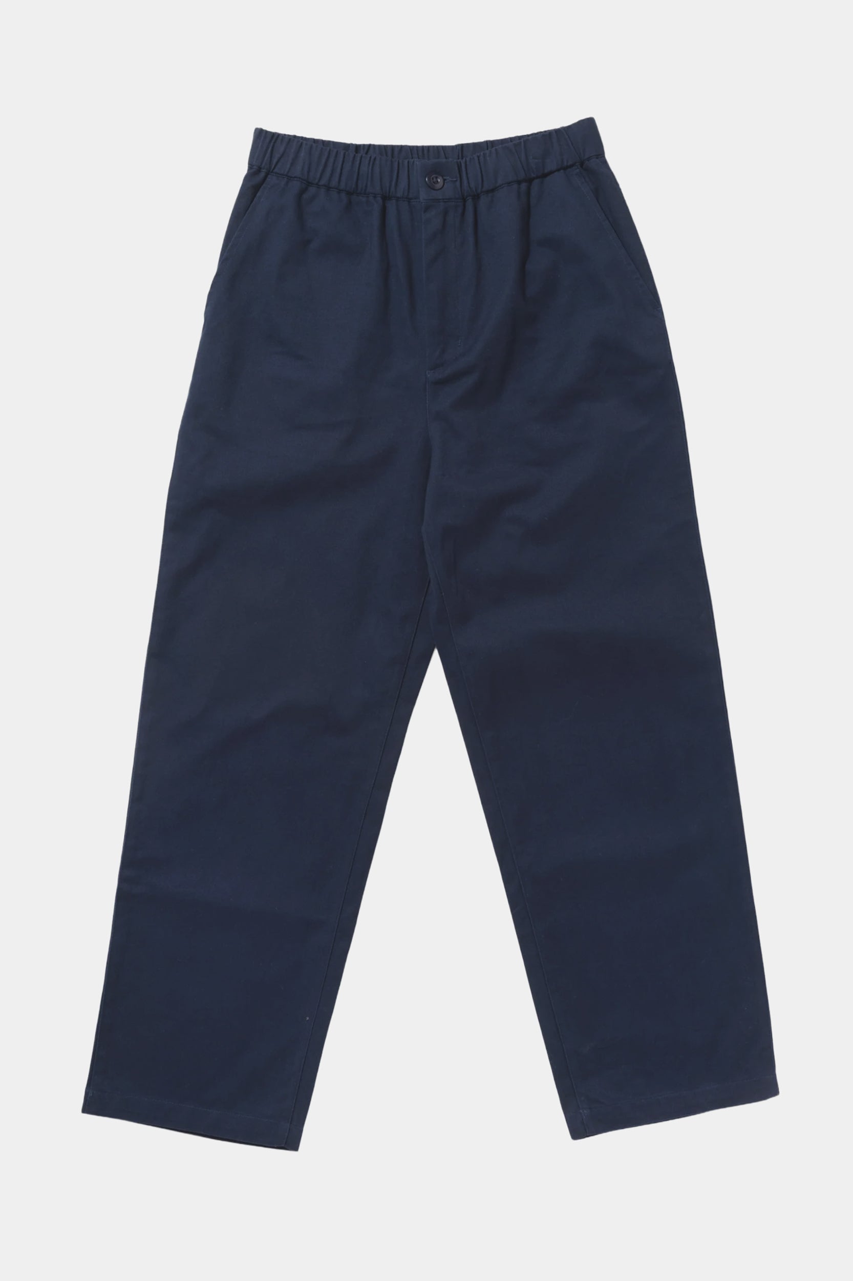 HERITAGE WIDE PANTS - Heavy twill navy