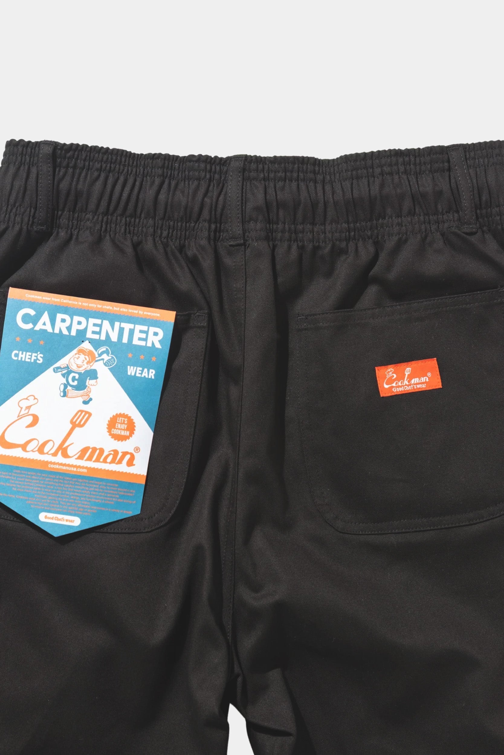 CARPENTER SHORTS - Heavy twill black