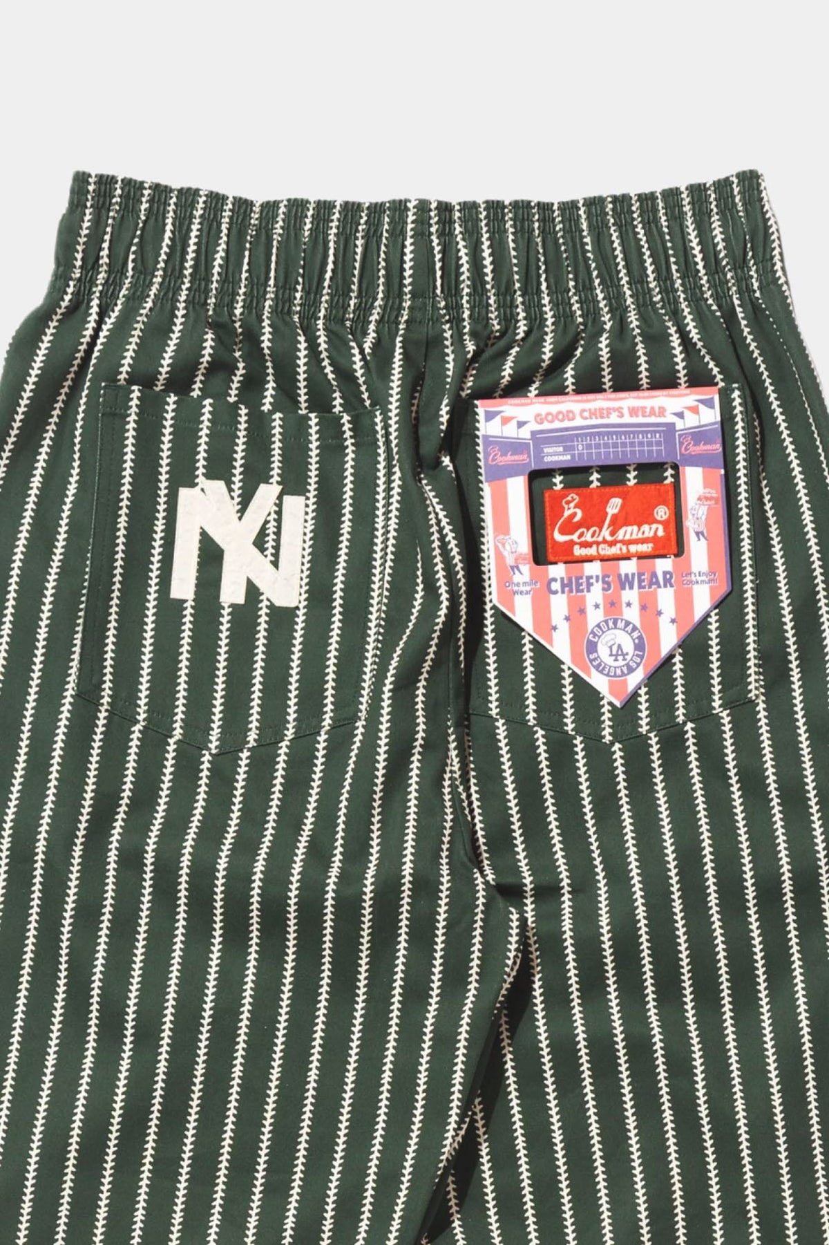 CHEF PANT SEMIWIDE - Brooklyn eagles - Green
