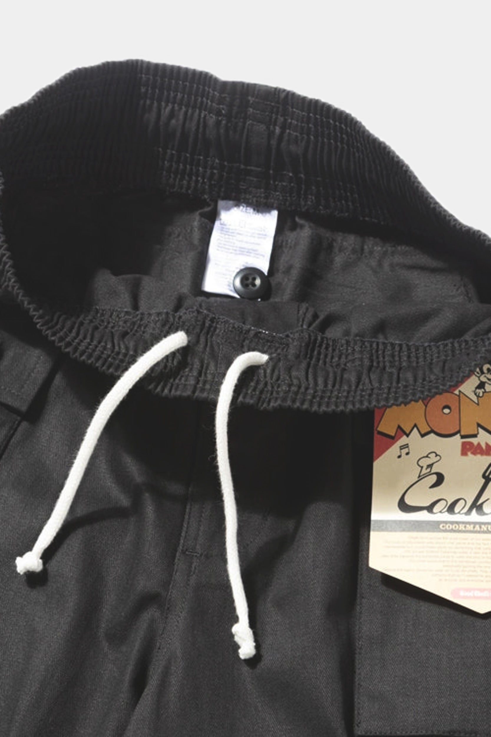 MONKEY PANTS HERRINGBONE - Black