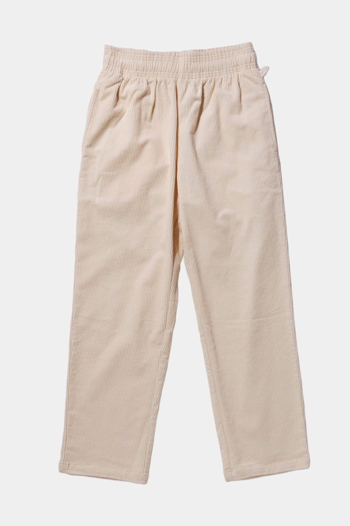 CHEF PANTS SEMIWIDE - Cream corduroy
