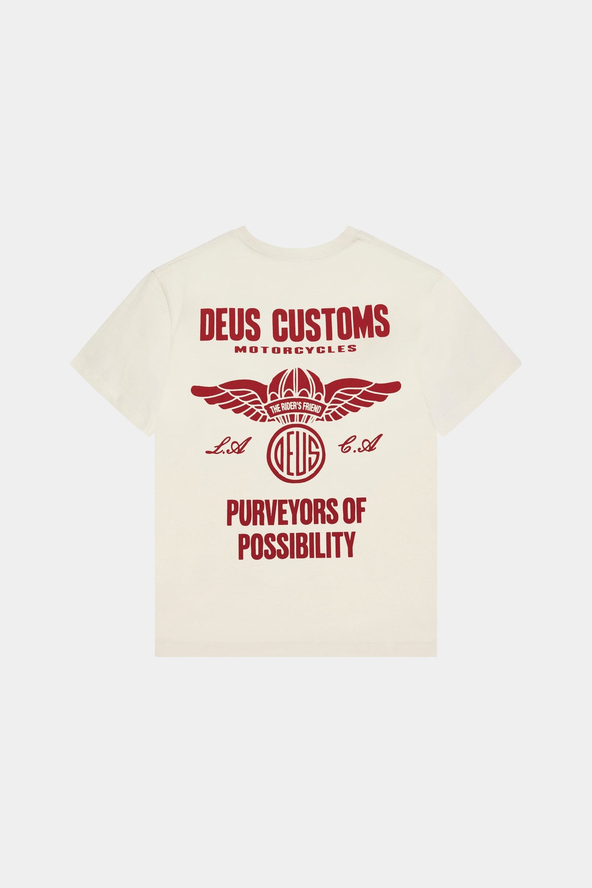 CUTAWAY TEE - Vintage White