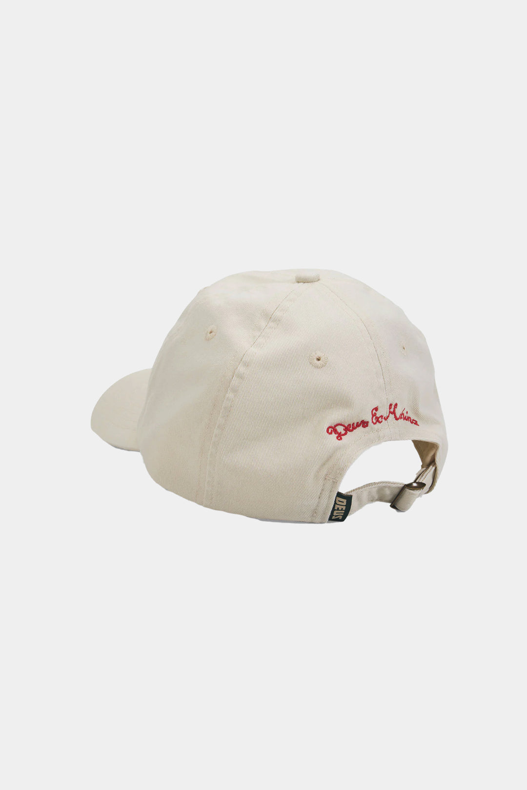 DEEP CUT DAD CAP - White