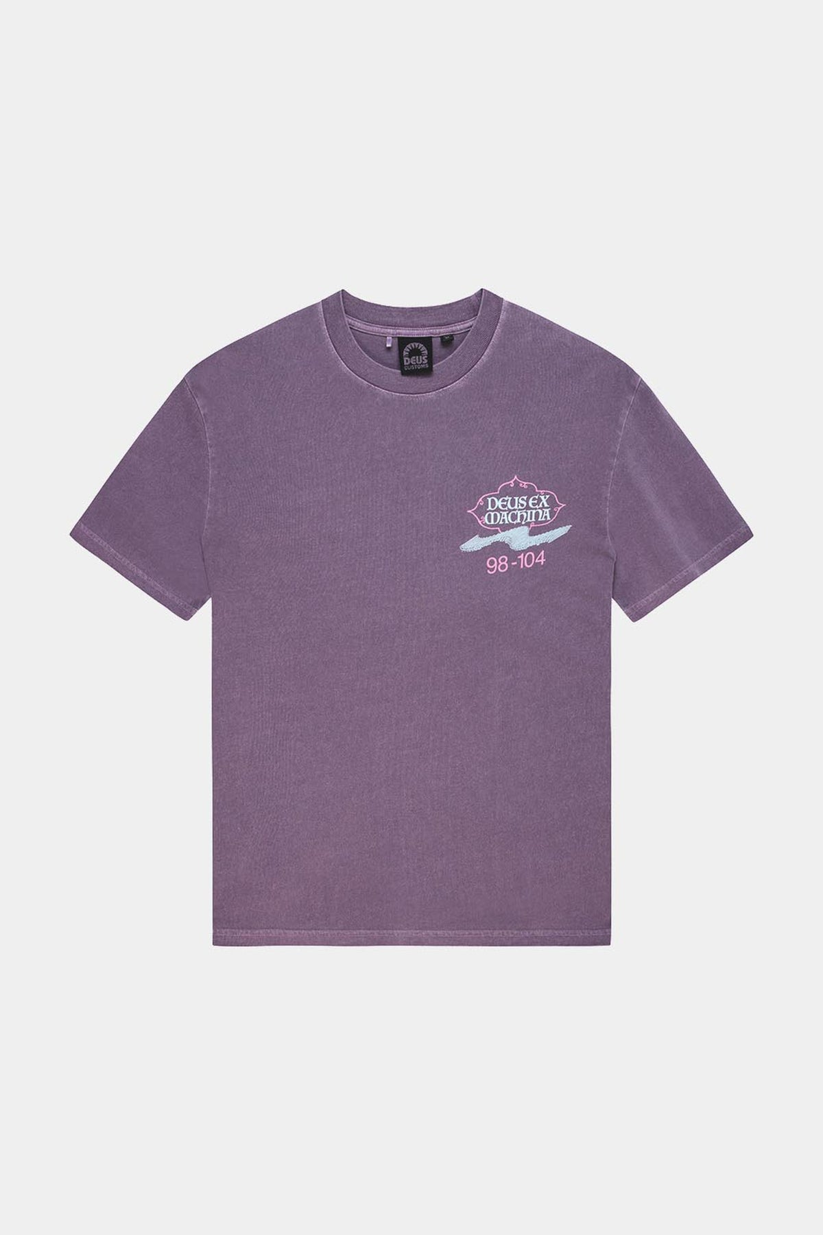 EASY PEACEY TEE - Grape