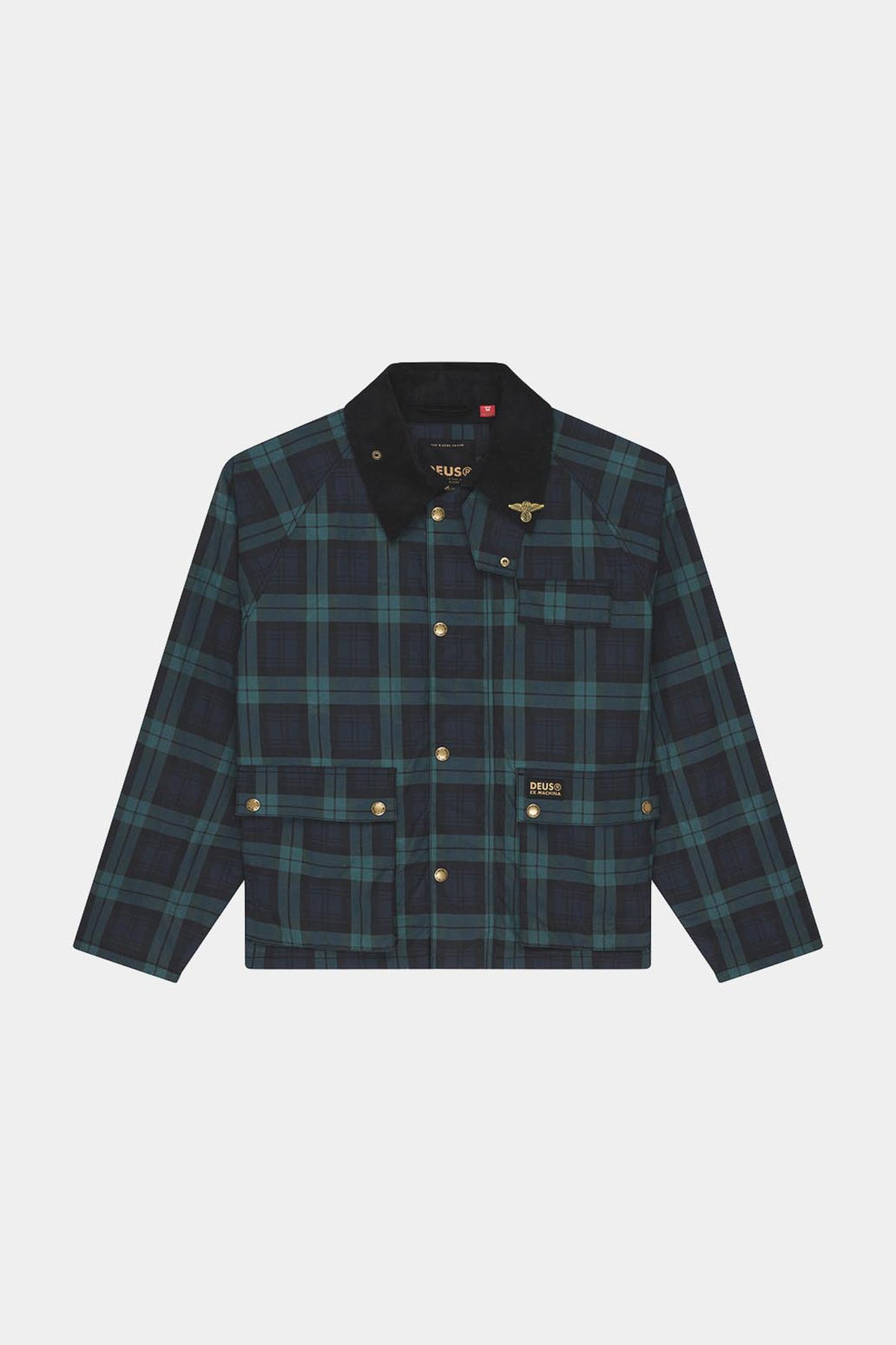 MARSDEN HUNTING JACKET - Green Check