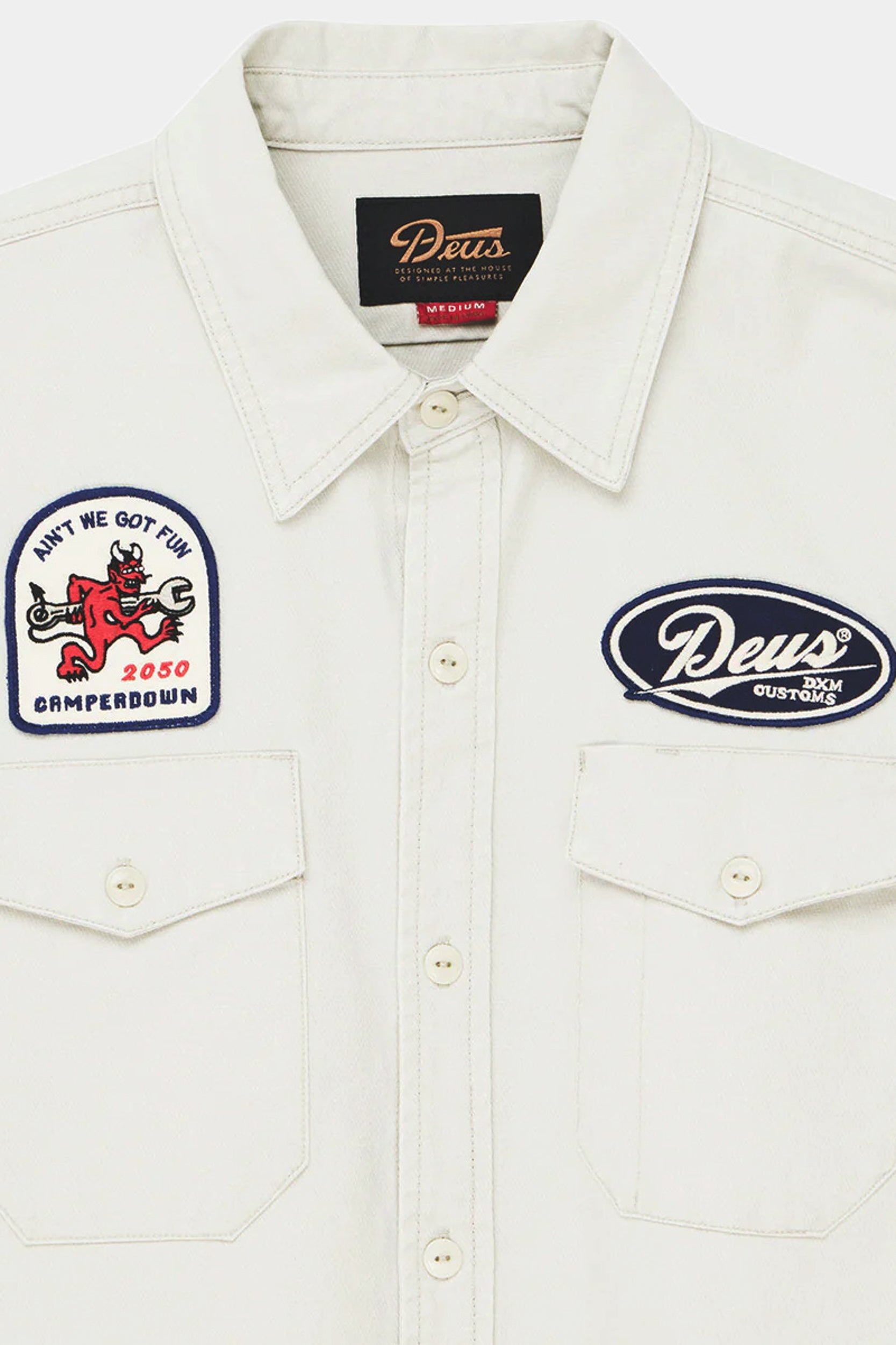 NOMAD SHIRT - Dirty White