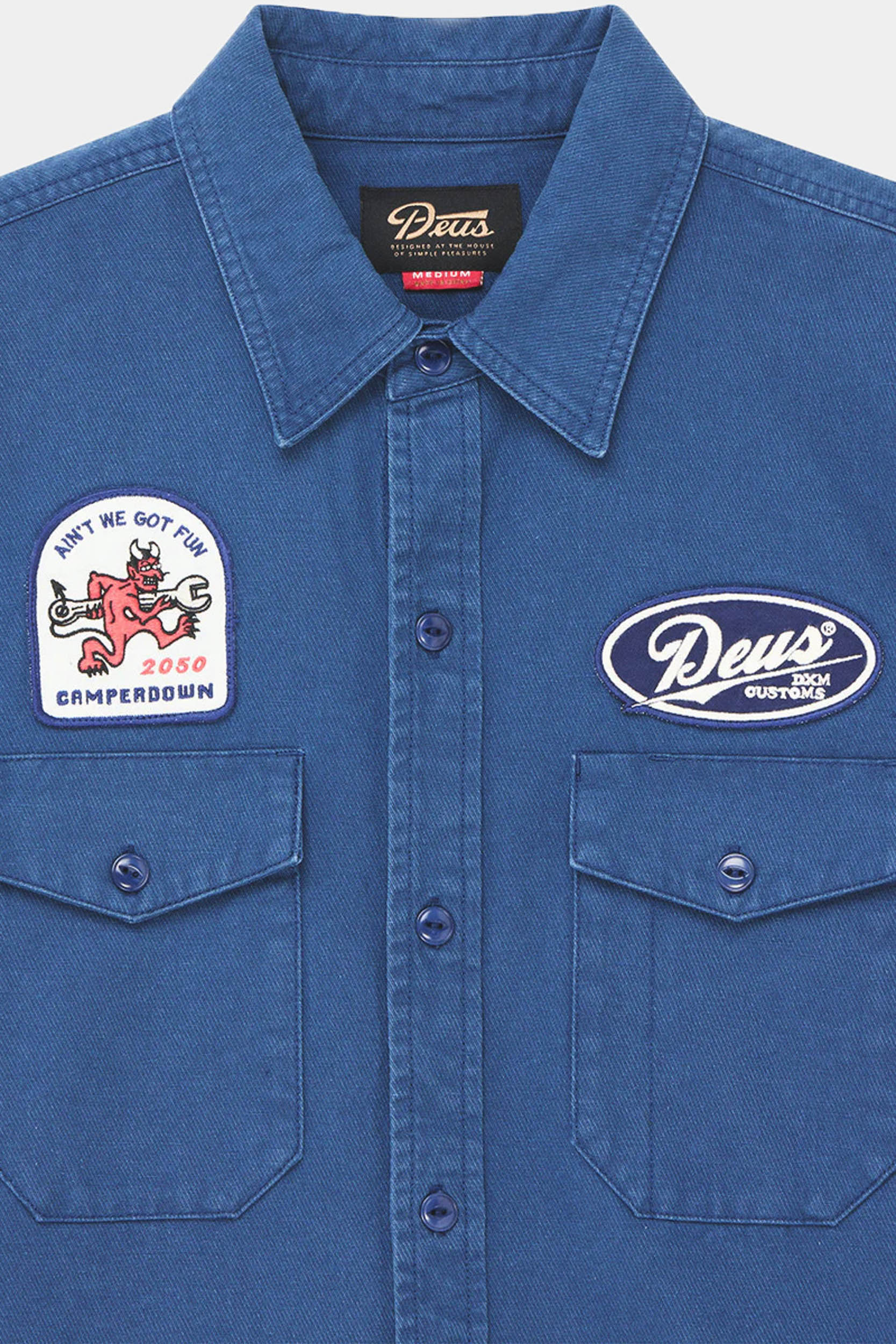 NOMAD SHIRT - Mechanic Blue