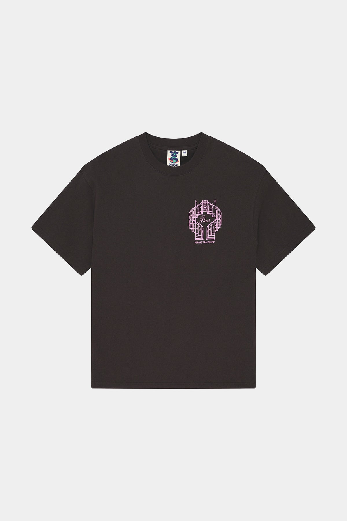 UPSTAIRS OS TEE - Anthracite