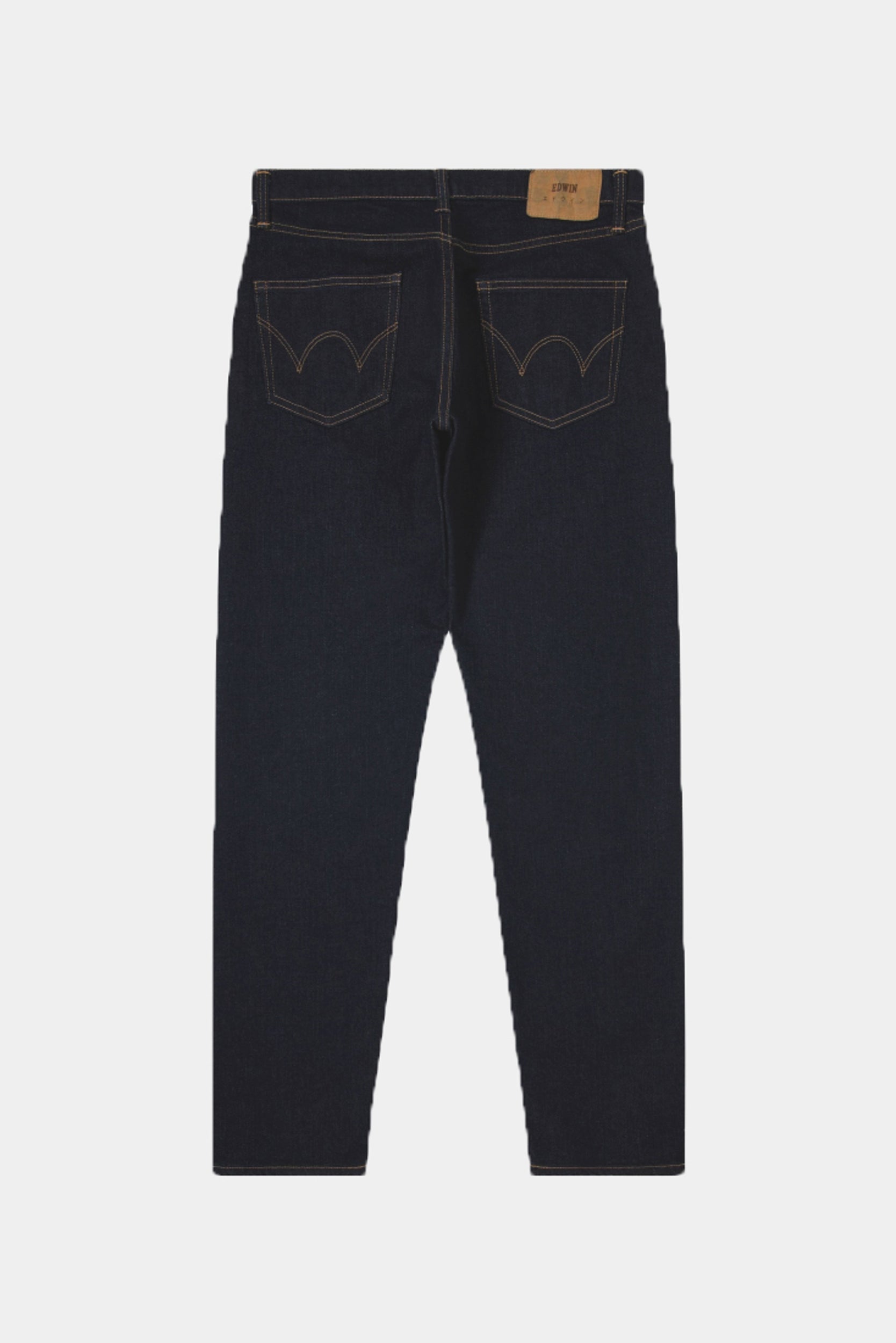 REGULAR TAPERED - Blue rinsed stretch 