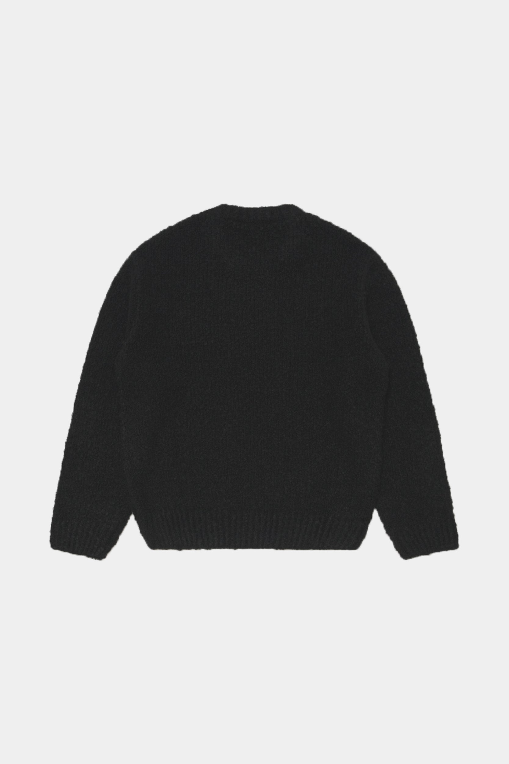 DUN TEXTURED SWEATER - Black