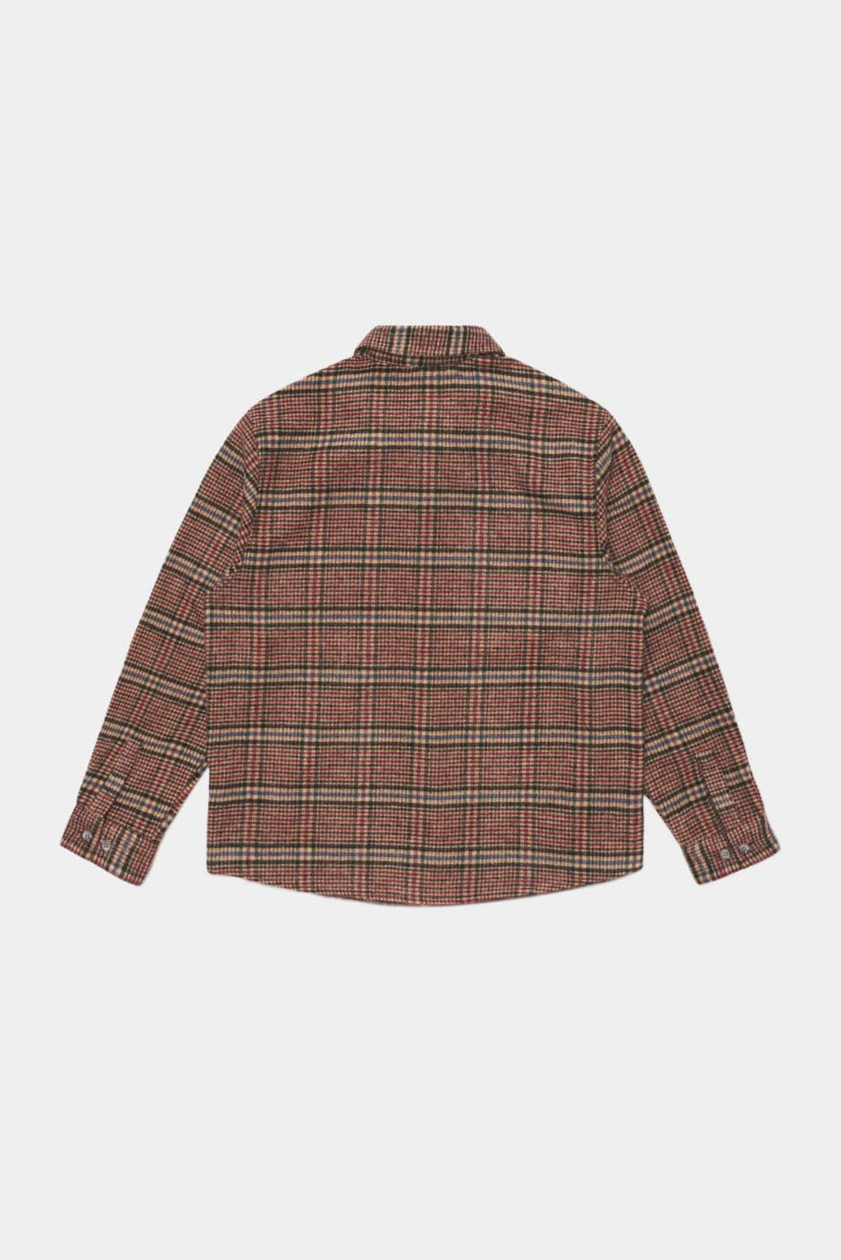 JULIUS SHIRT - Burgundy/Blue