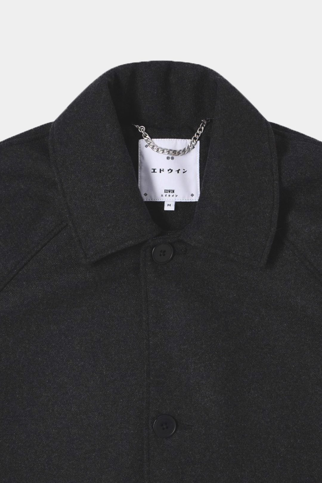 MAC WOOL COAT - Dark Grey Marl