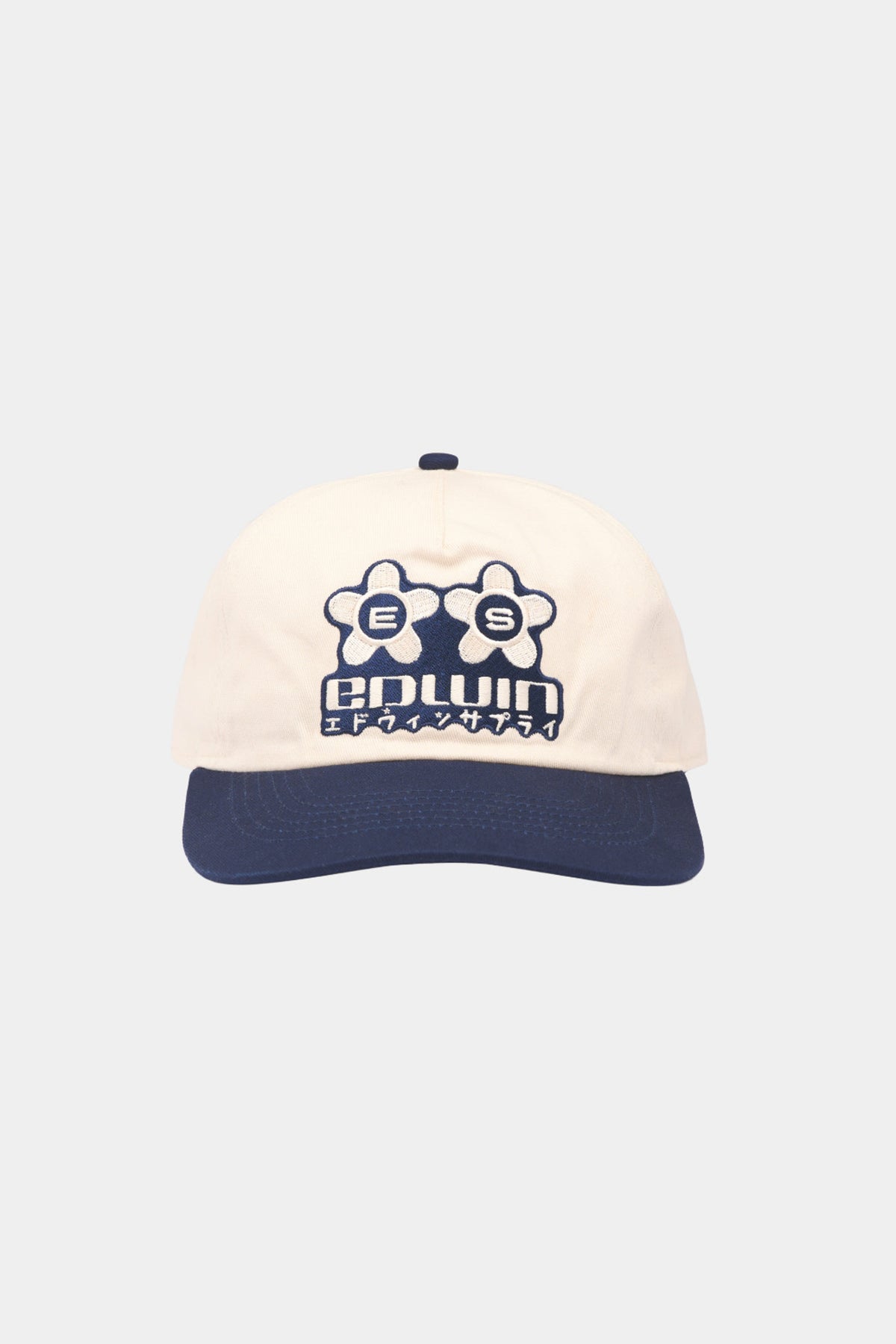 SAKURA 5 PANEL CAP - Maritime Blue/Whisper White