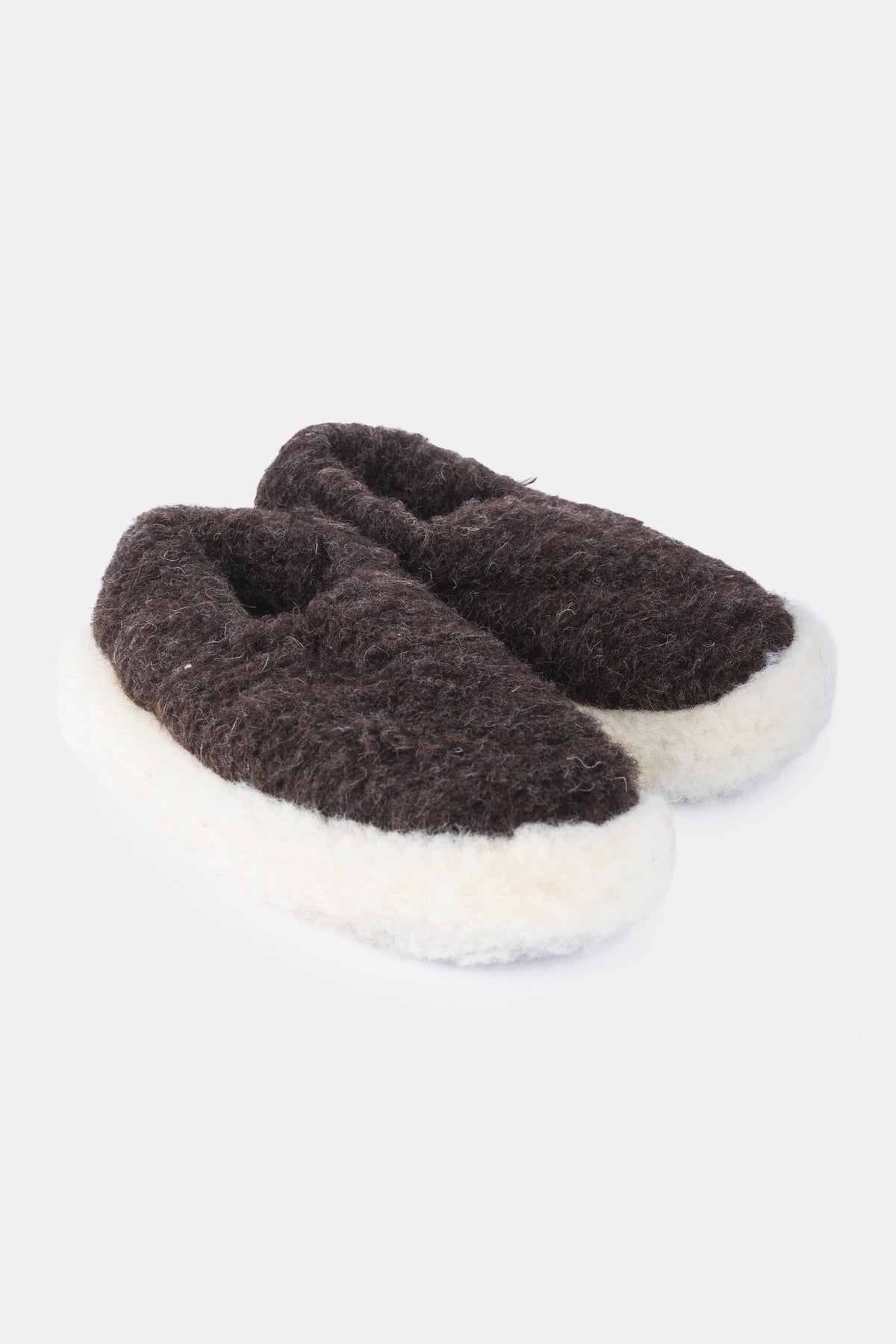 SIBERIAN SLIPPERS - Dark brown