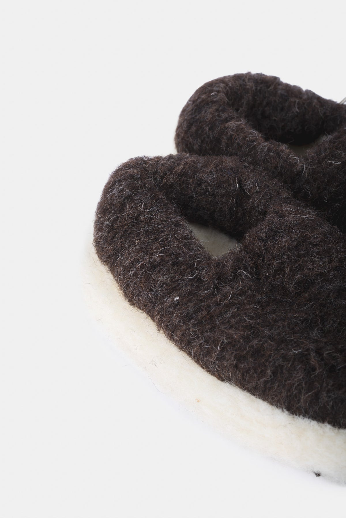 SIBERIAN SLIPPERS - Dark brown
