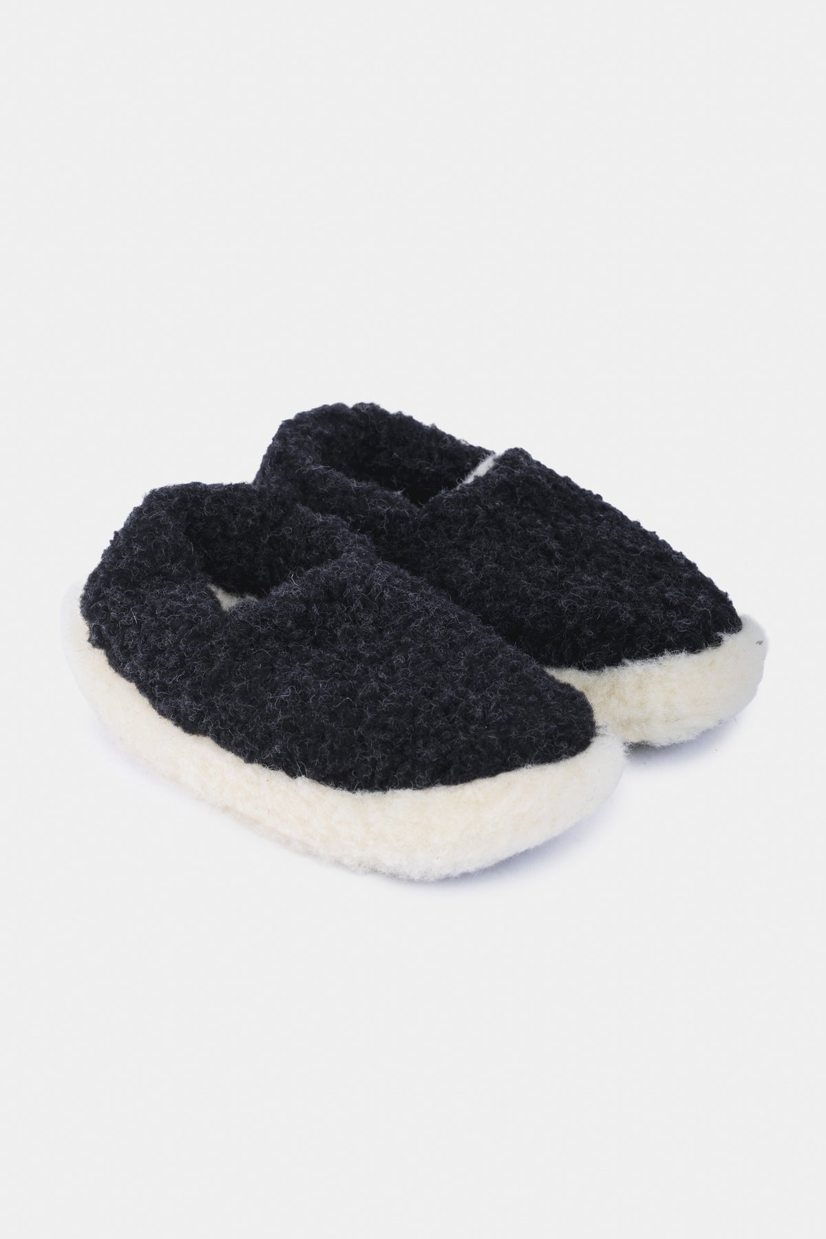 SIBERIAN SLIPPERS - Black