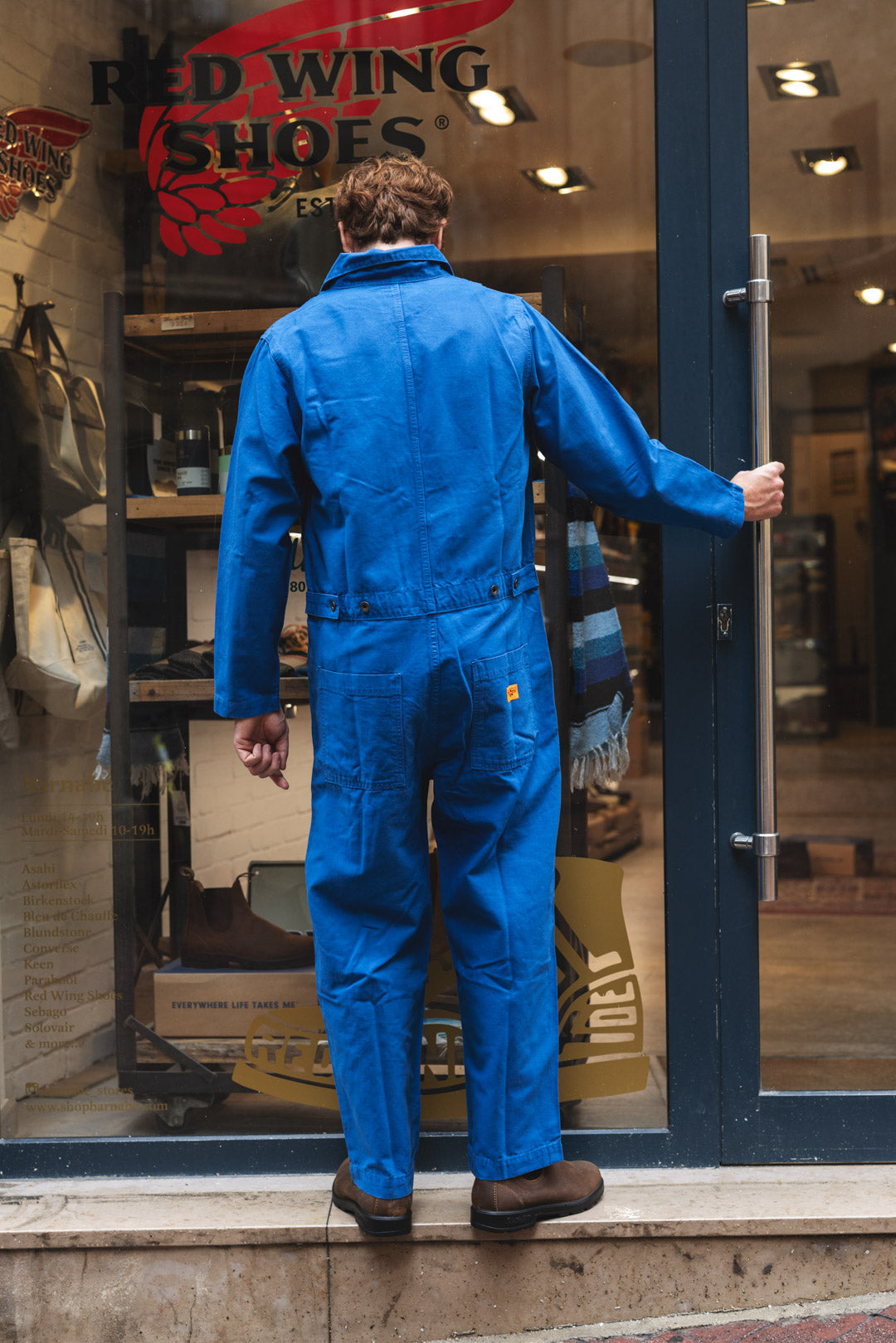 CANVAS OVERALL - Cobalt