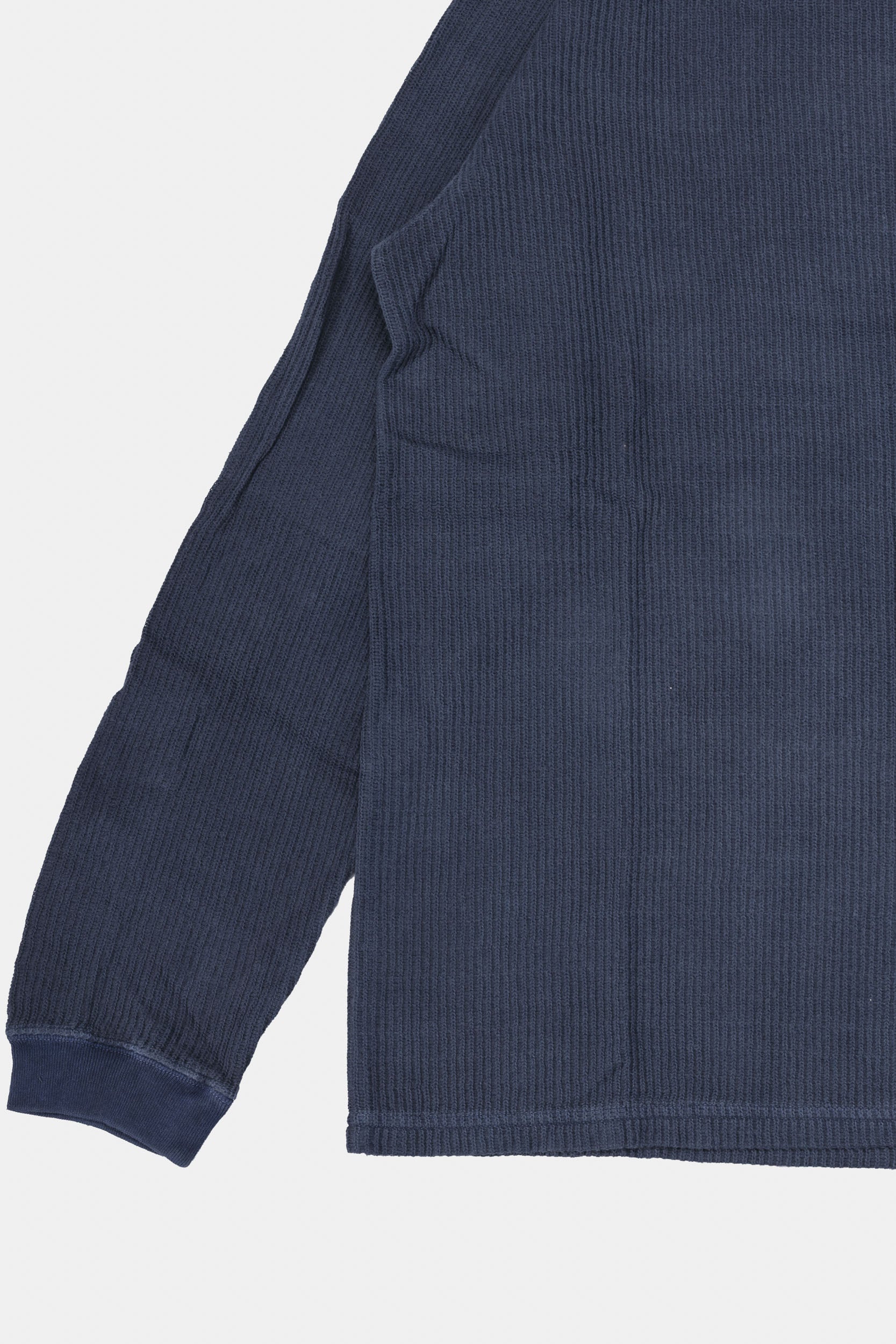 LS Rib Knit - P-Navy