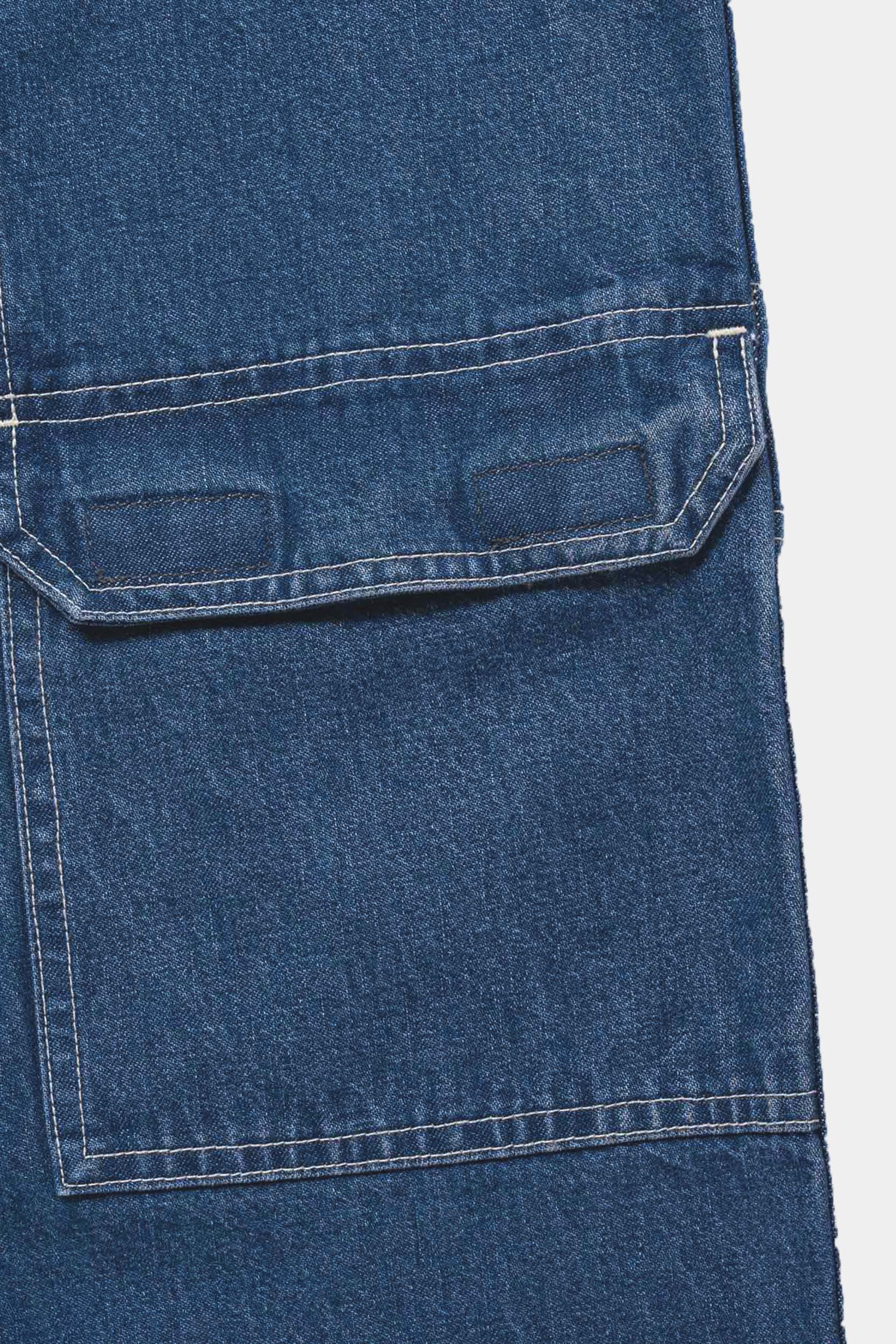 DENIM EQT PANT - Light wash