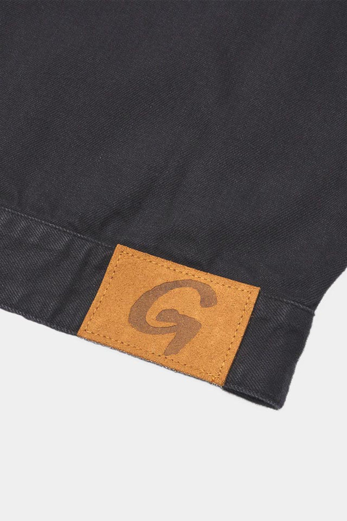 JAPANESE DENIM TRUCKER - True black