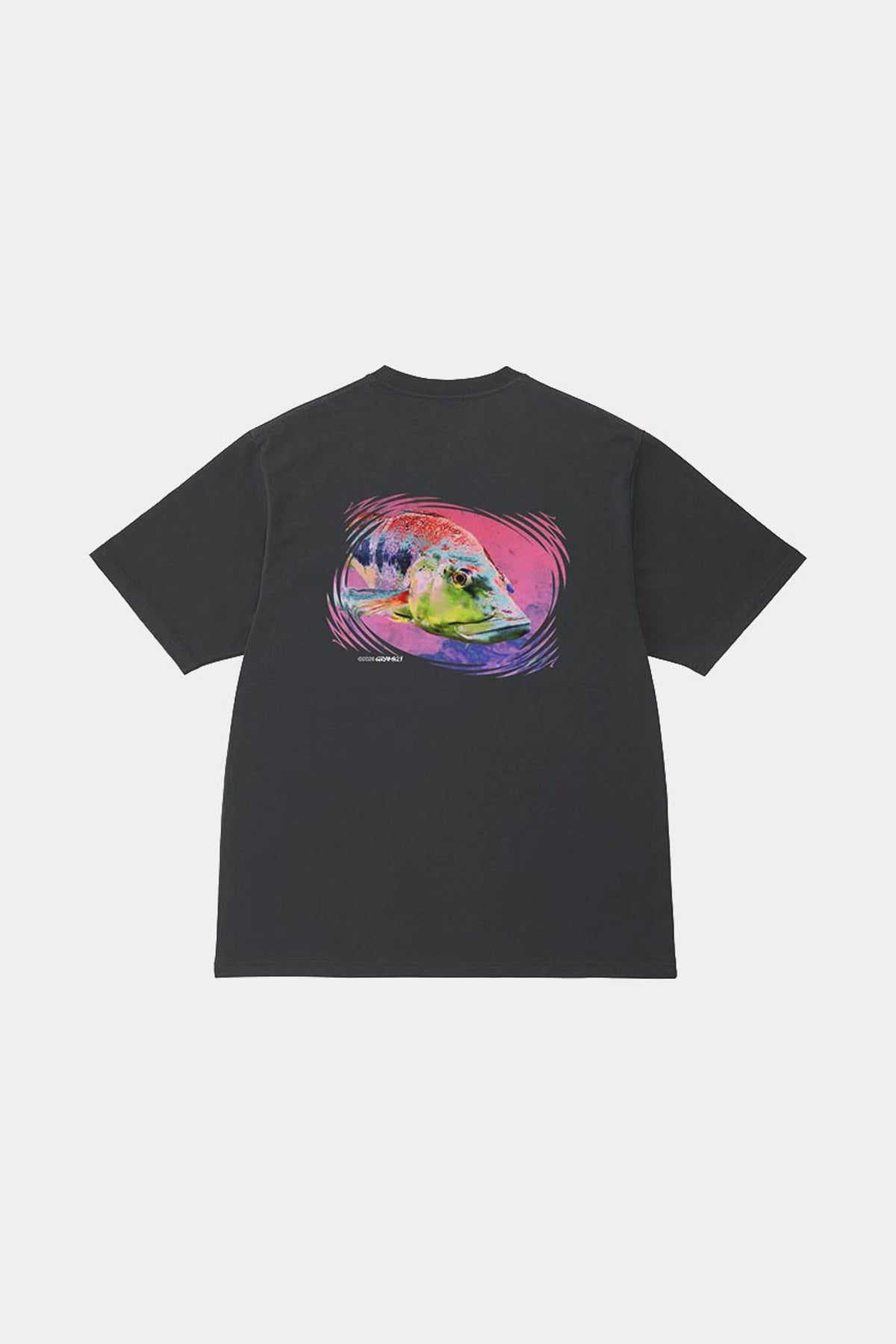BASS TEE - Vintage black