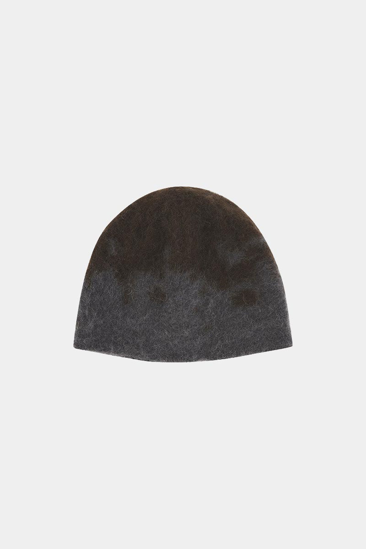 MOHAIR SPLATTER BEANIE - Slate splatter