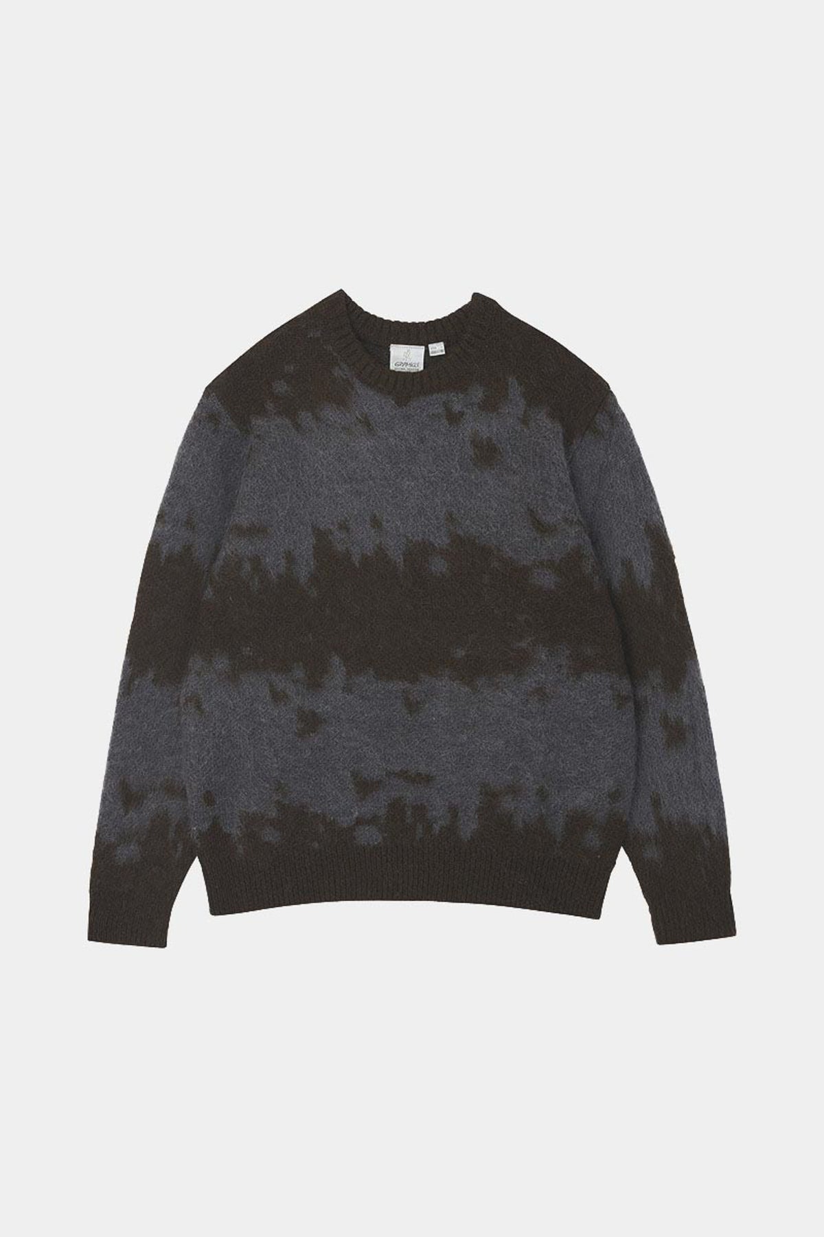 MOHAIR SPLATTER SWEATER - Slate splatter
