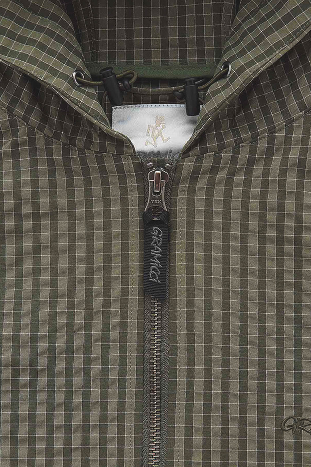 NORTHSIDE PLAID HOODED JACKET - Olive