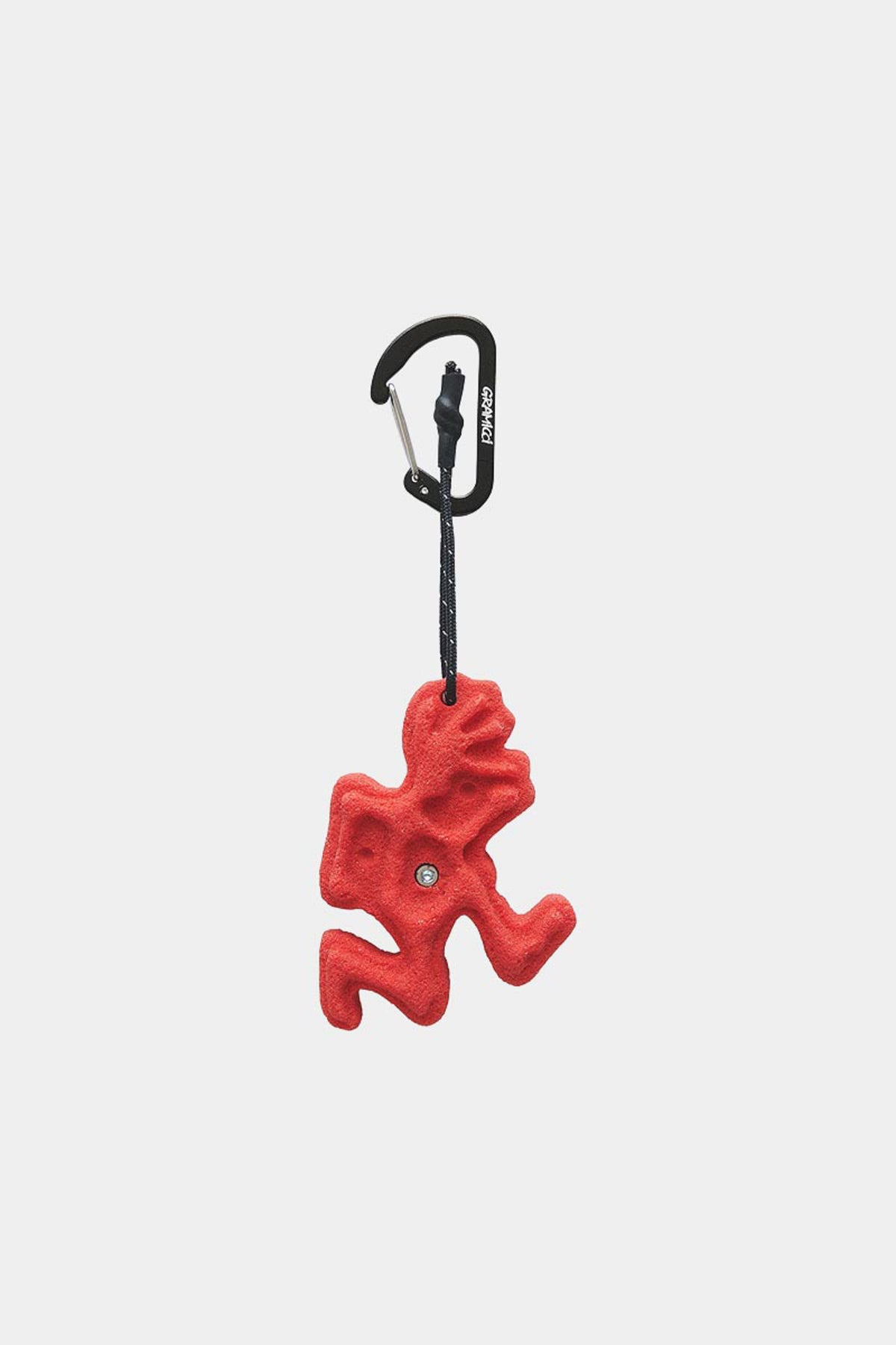 RUNNING MAN CLIMBING KEY CHAIN - Gramicci red