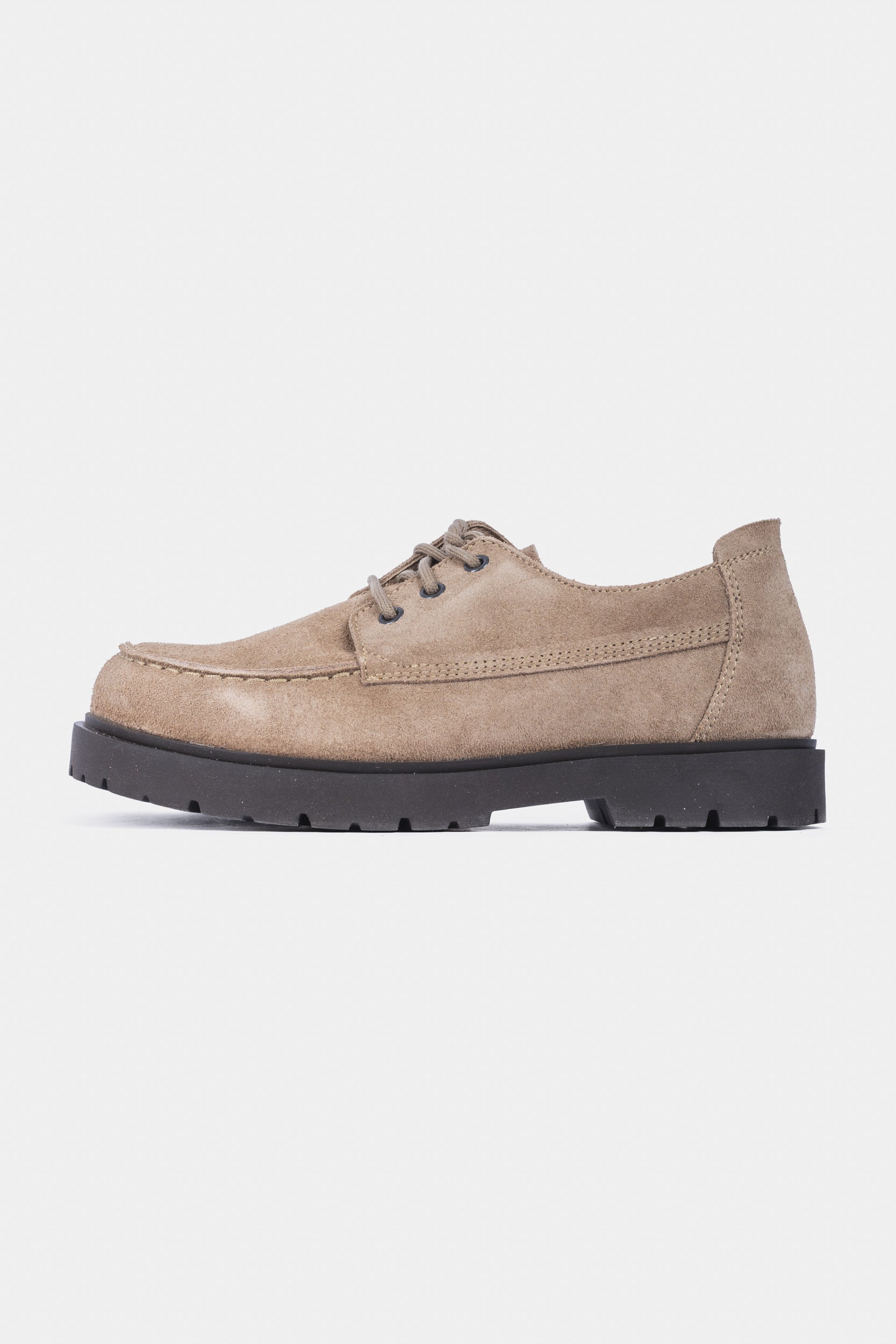 HIGHWOOD MOC LACE LOW - Gray taupe