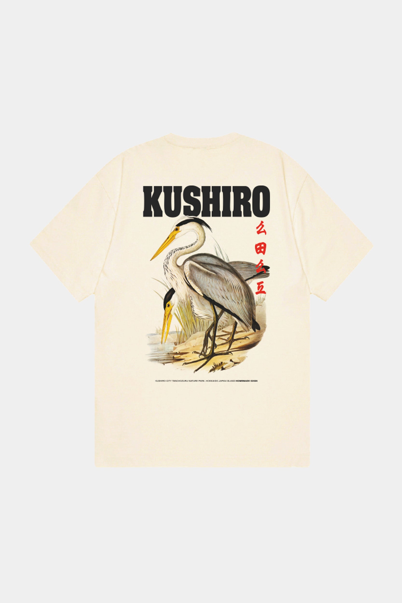 KUSHIRO TEE - Creme