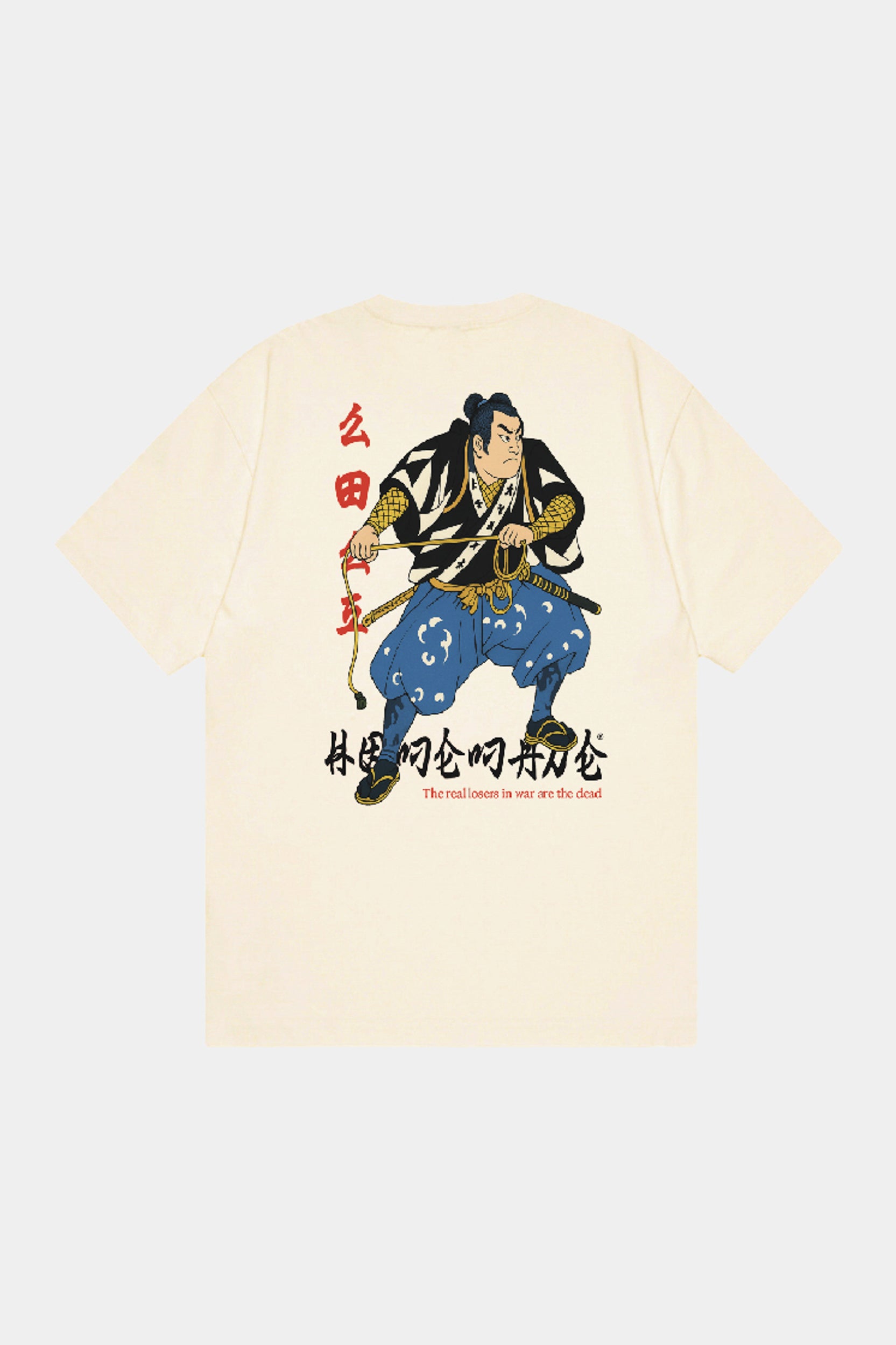 SAMURAI TEE - Creme