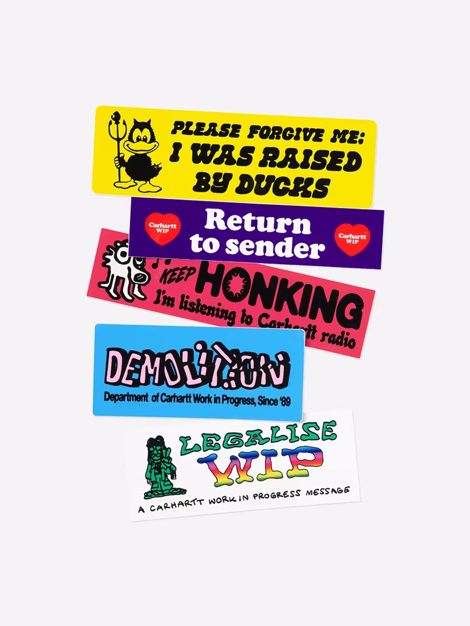 BUMPER STICKER PACK