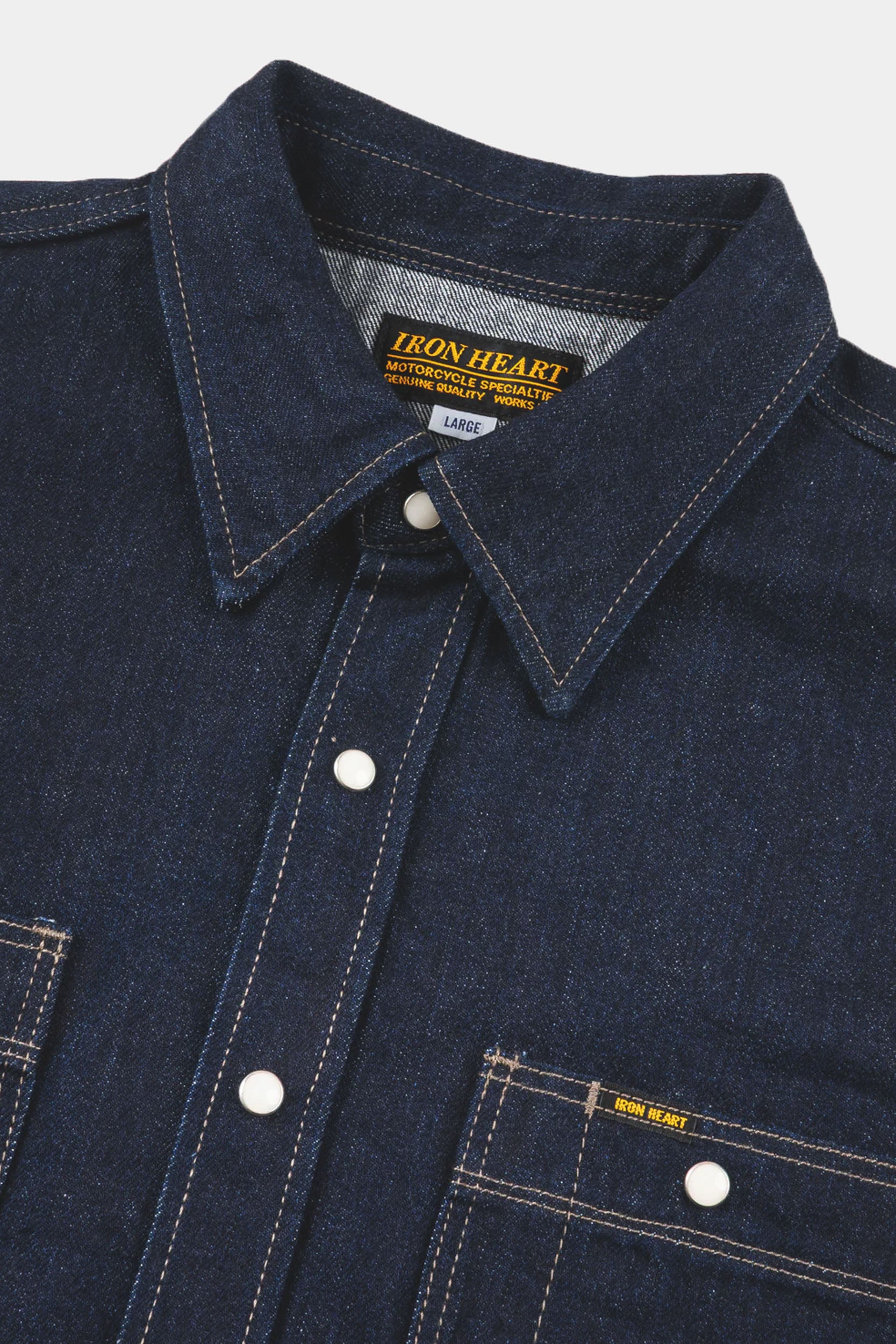 DENIM WORK SHIRT 12OZ - Indigo