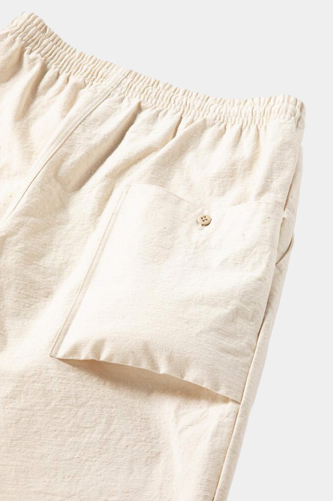BACK NEP UMPS PANTS - Ecru