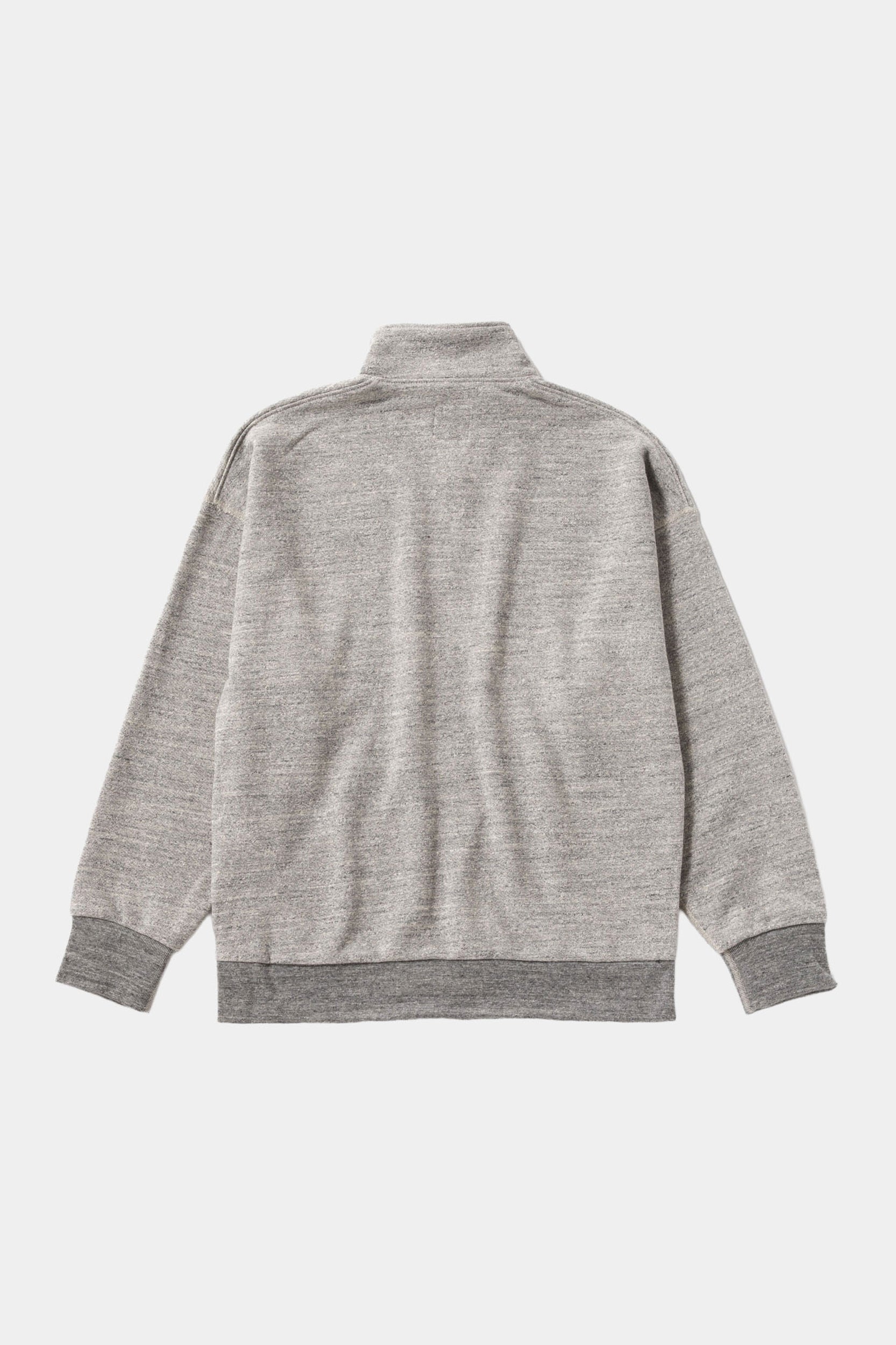GG HALF ZIP SWEATSHIRT - Heather Gray – Barnabe