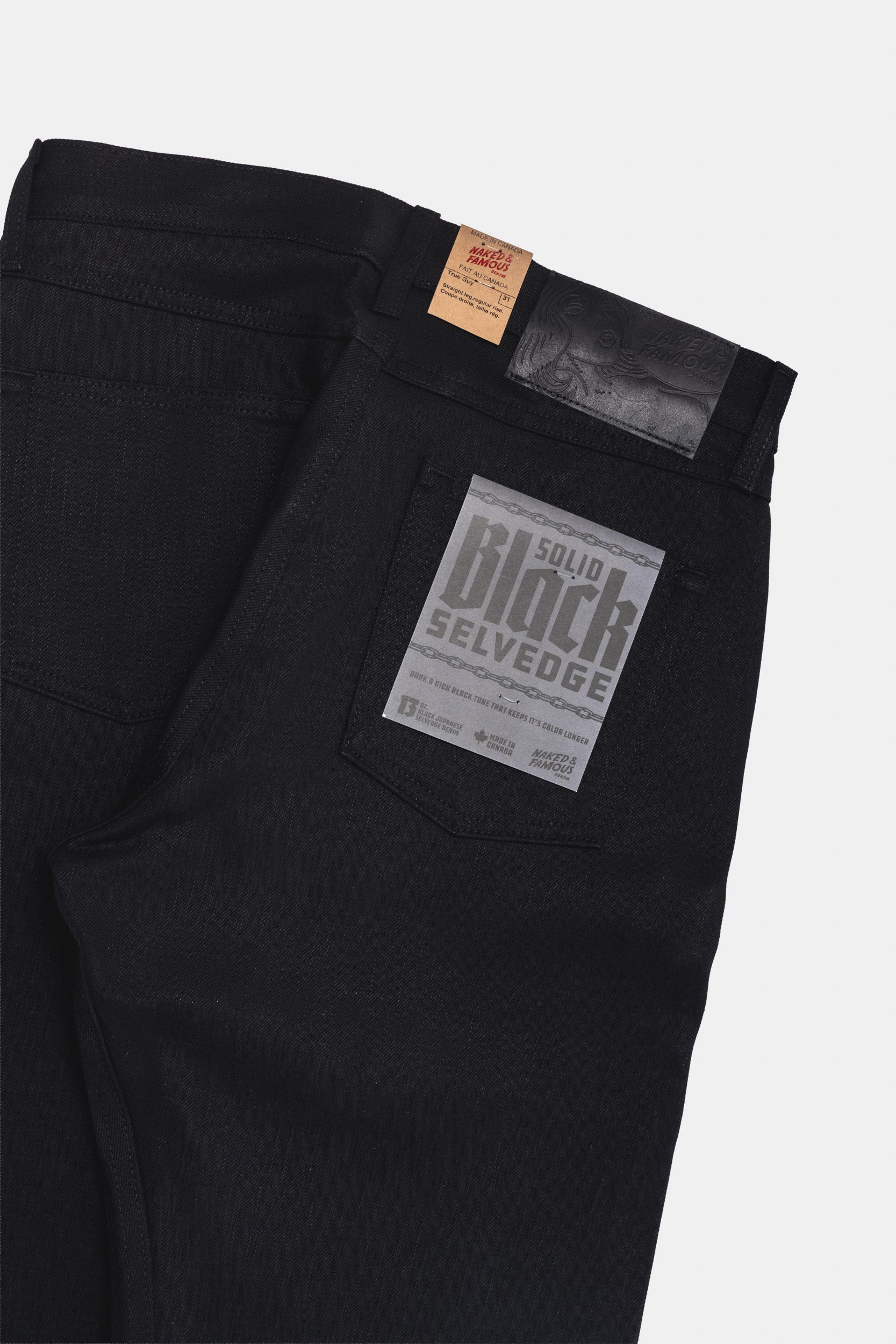 TRUE GUY - Solid Black