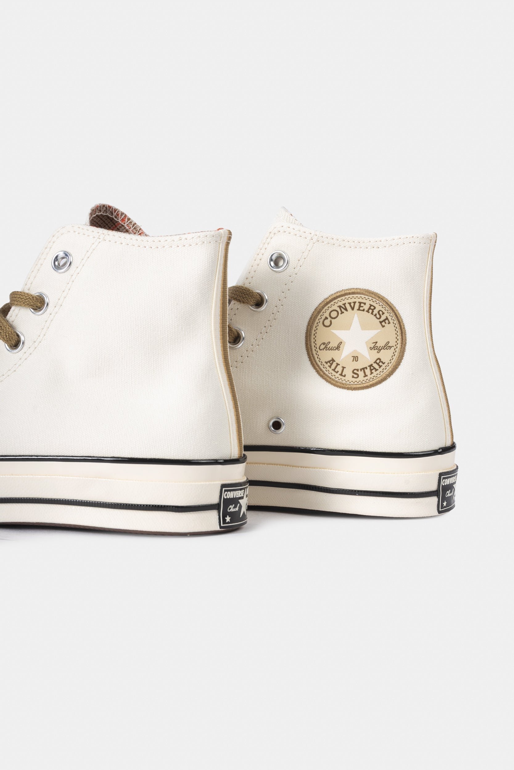 CHUCK 70 HI HOUNDSTOOTH - Egret