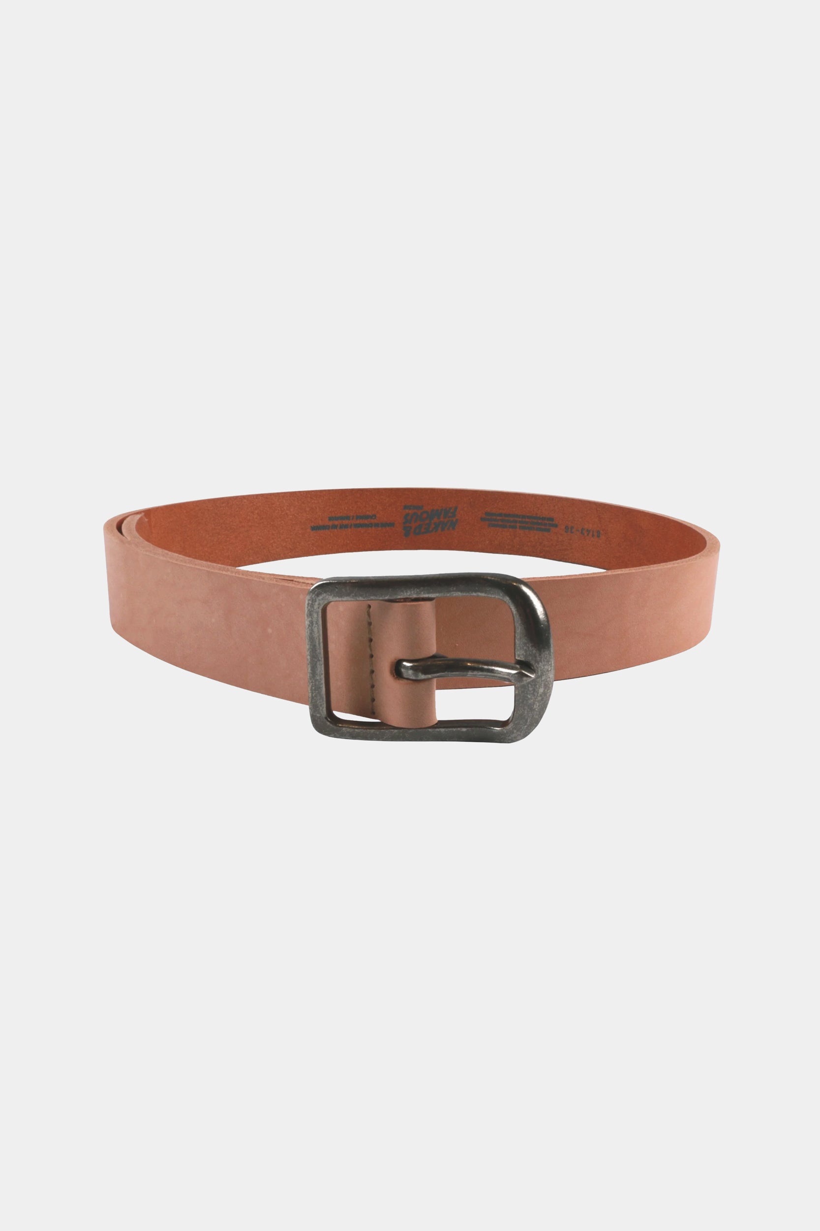 THICK BELT 7mm - Natural Tan