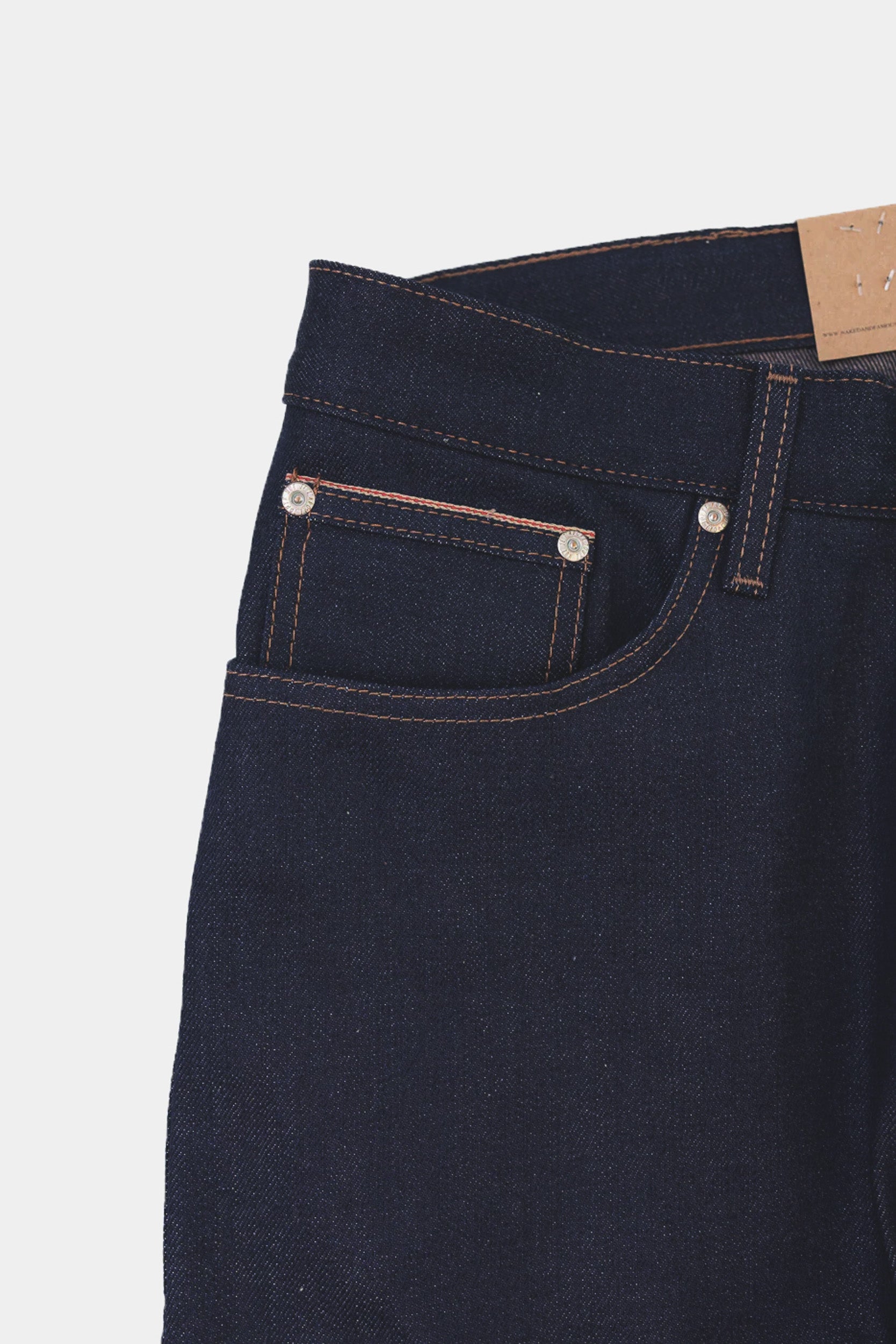 TRU GUY - Coffee dye selvedge