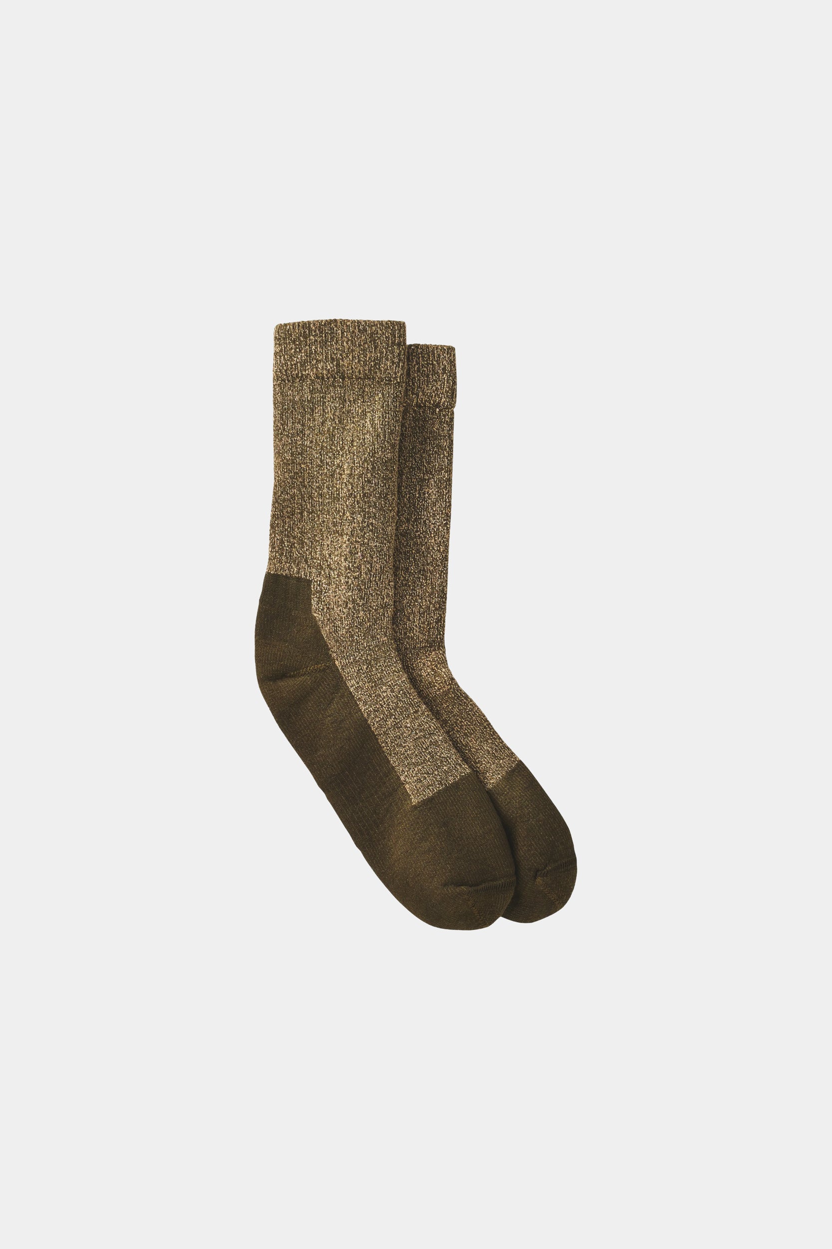 DEEP TOE WOOL - Olive