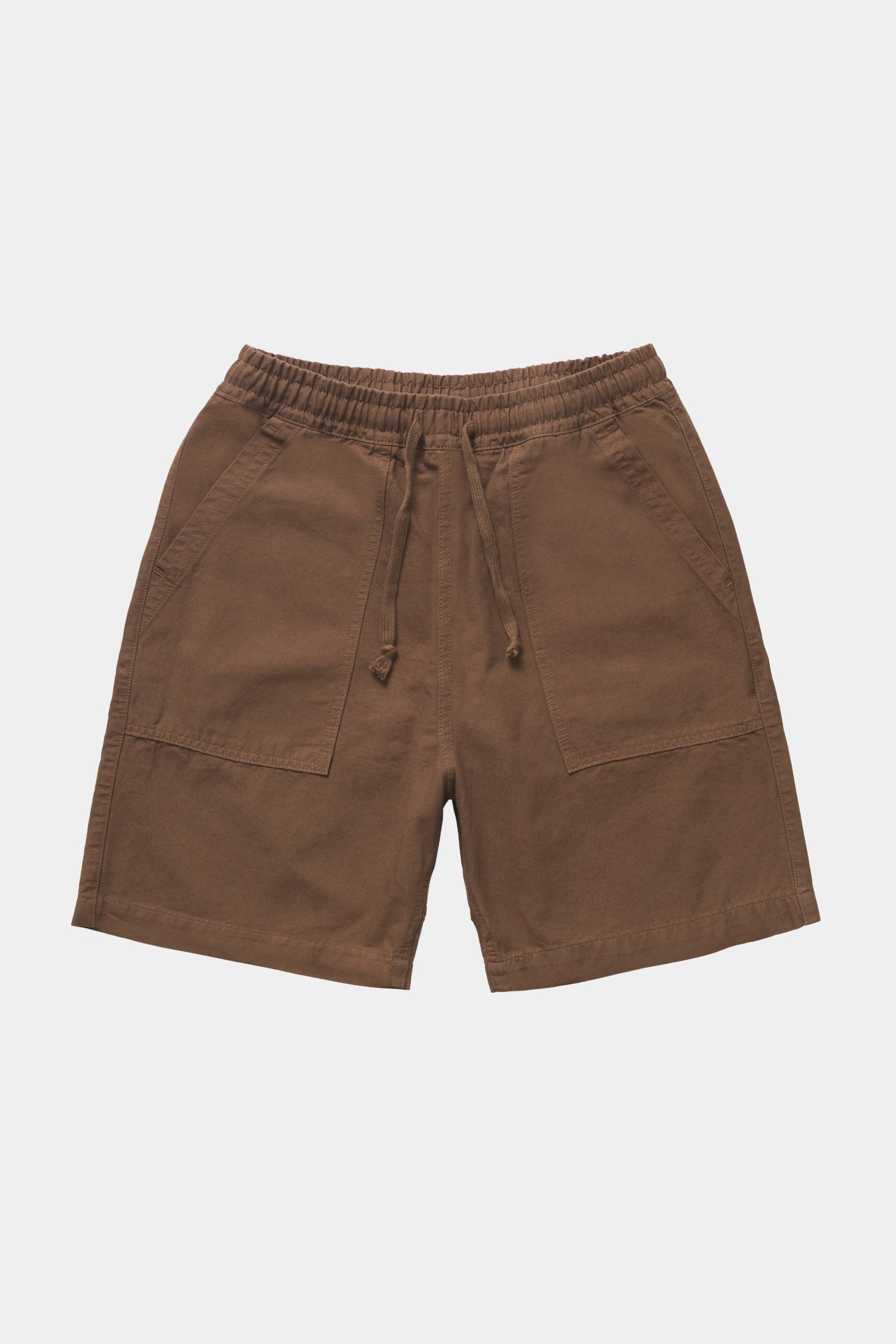 CANVAS CHEF SHORT - Bark