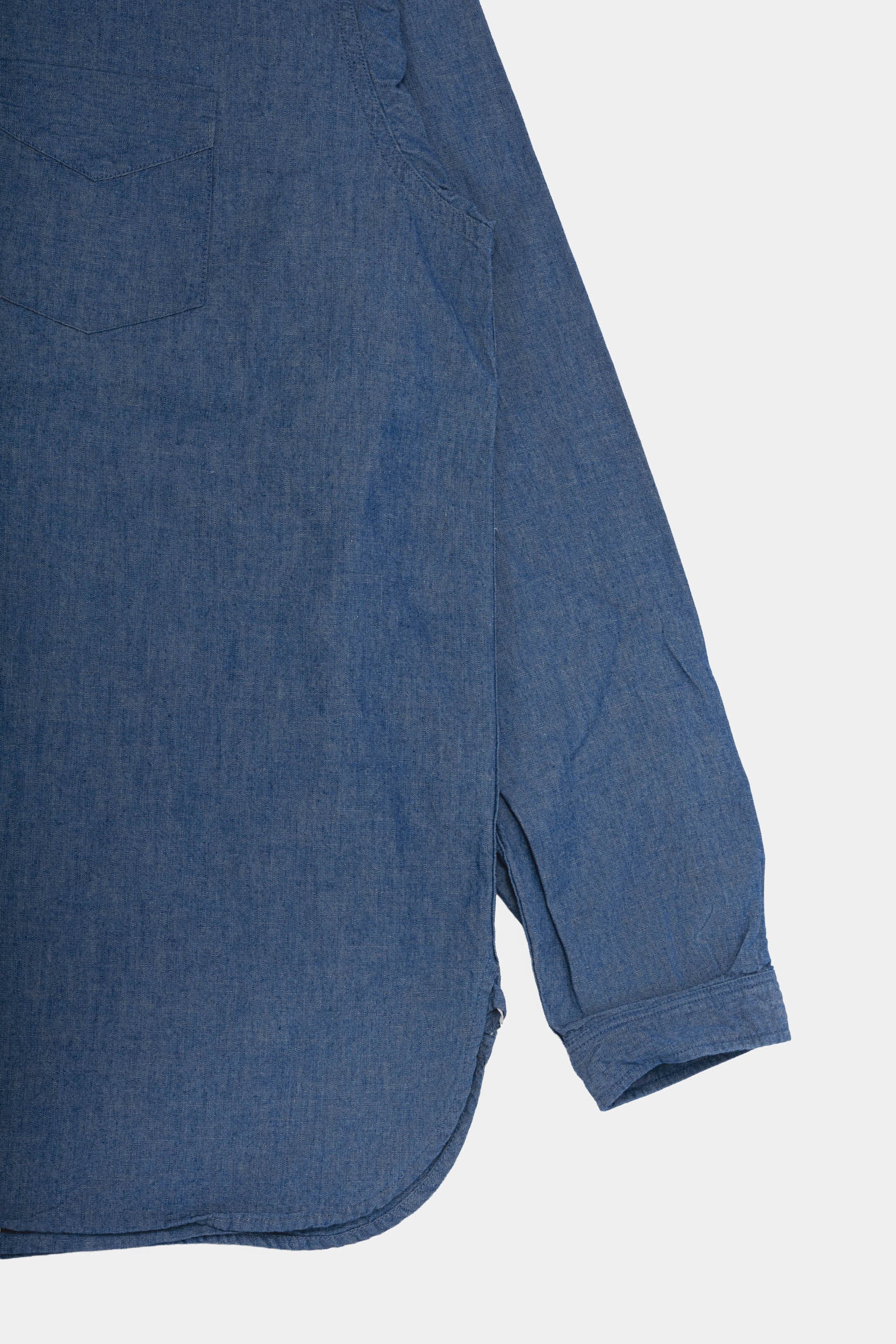 STAND COLLAR FULLCT - Chambray