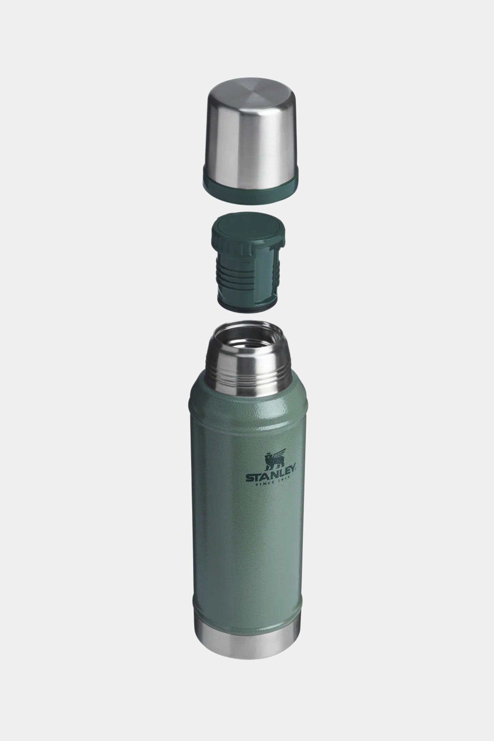 THE LEGENDARY CLASSIC BOTTLE 0.94L - Hammertone green