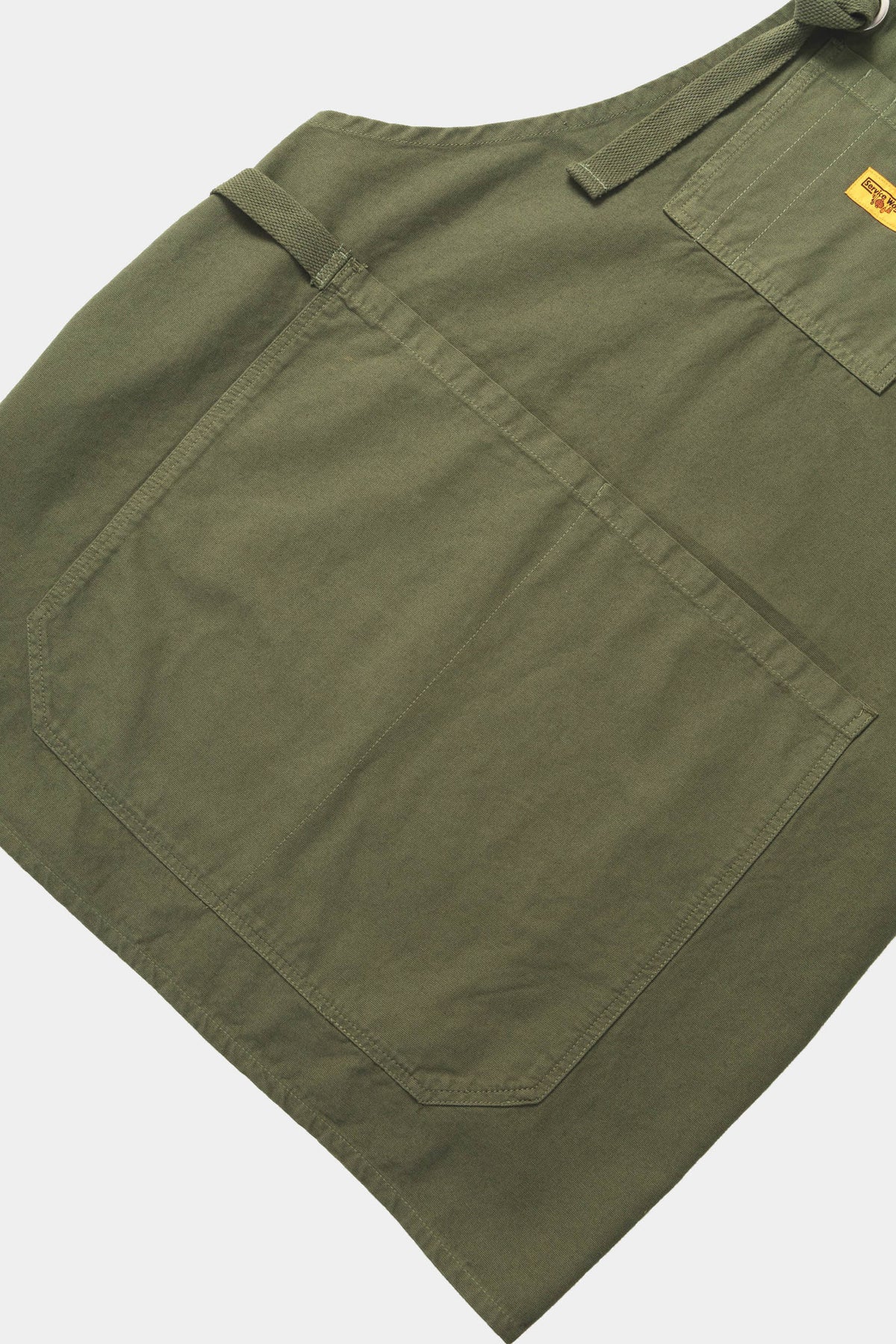 CANVAS APRON - Olive