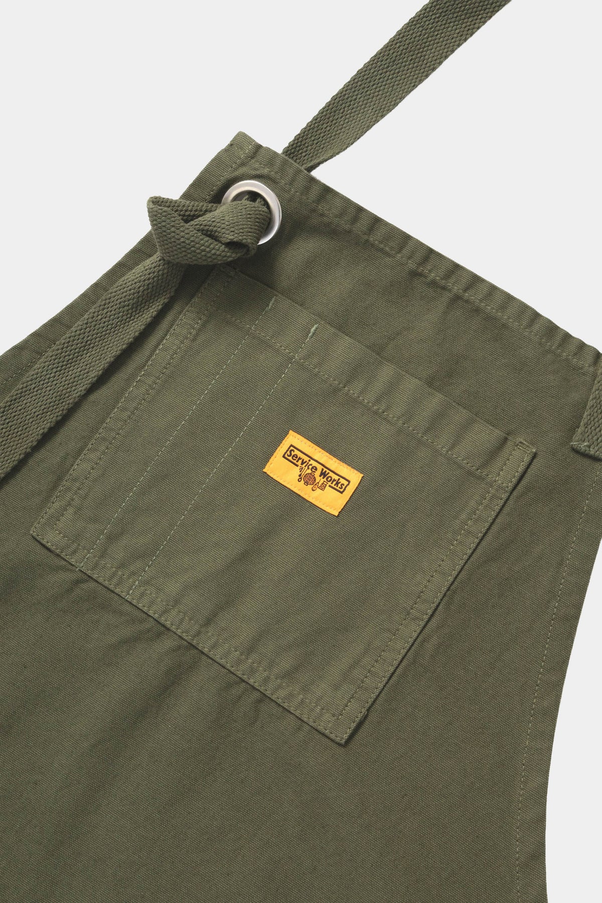 CANVAS APRON - Olive