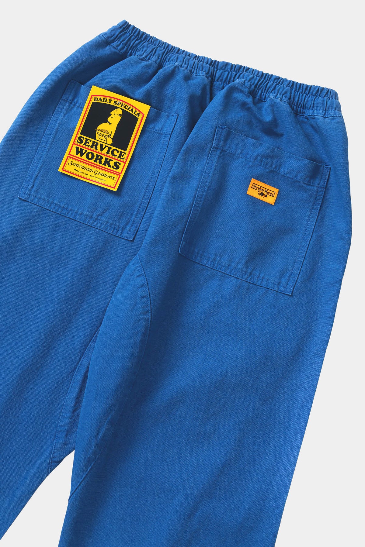 CANVAS CHEF PANTS - Cobalt