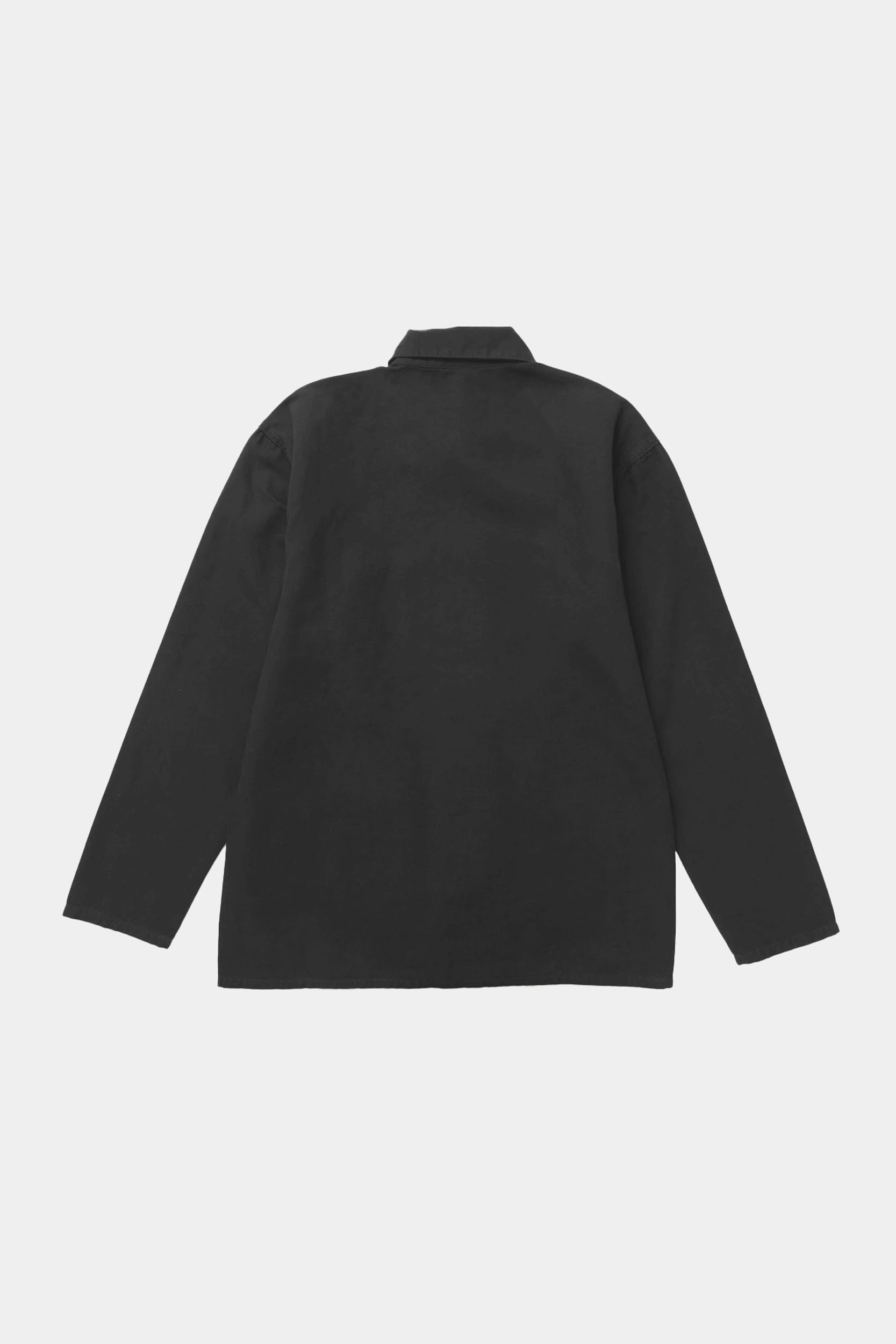 CANVAS CHORE SHIRT - Black