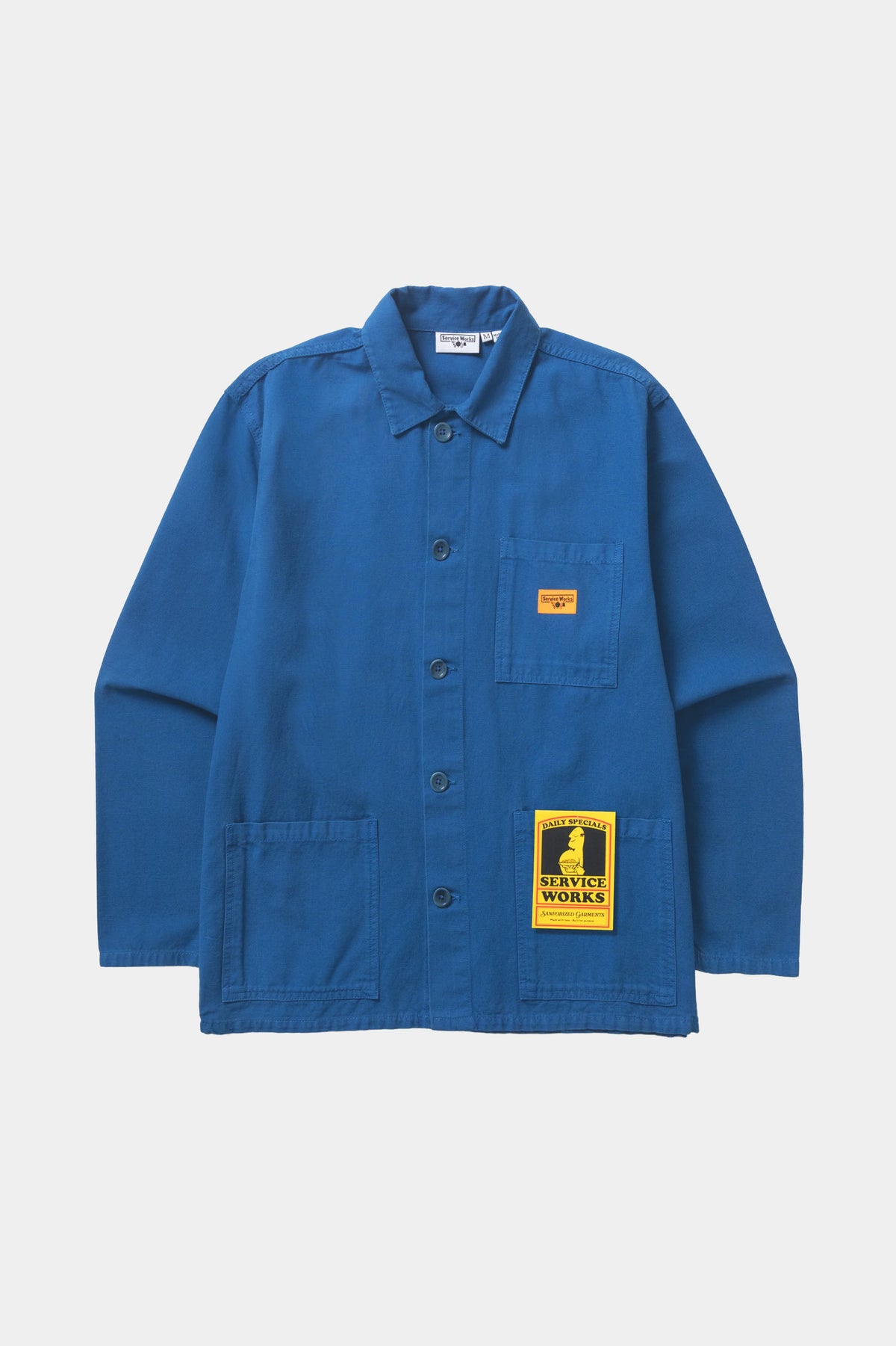 CANVAS CHORE SHIRT - Cobalt