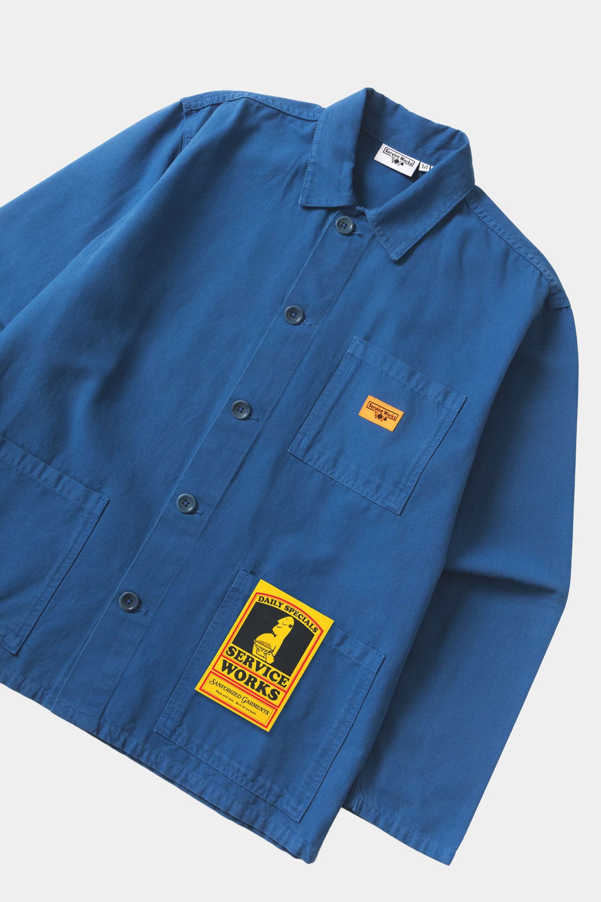 CANVAS CHORE SHIRT - Cobalt